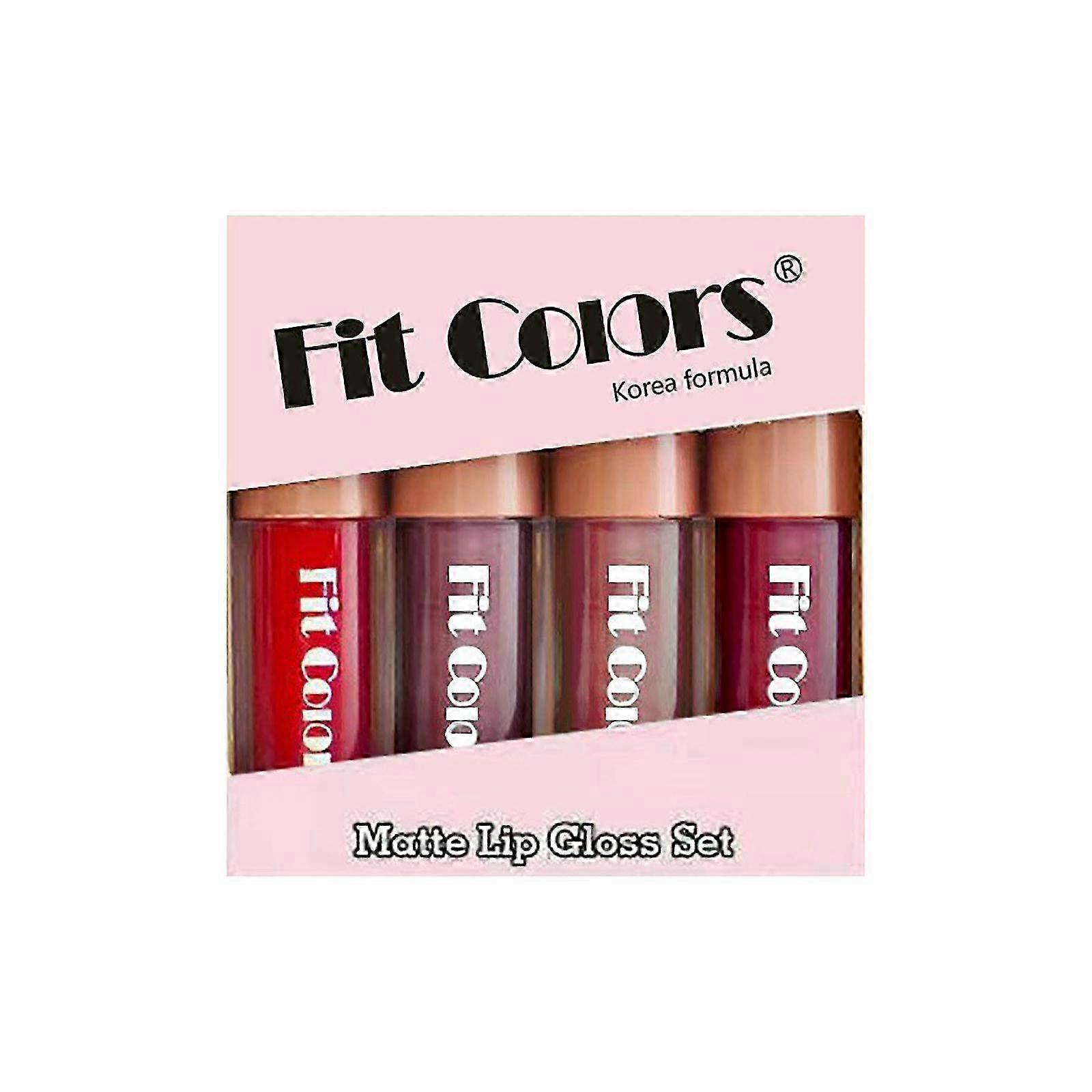 Matte Diamond Lipstick Set - 4 Travel-Sized Moisturizing Lipsticks (2.5ml Each) by HarmonyHub76 - Perfect for On-the-Go Touch-Ups
