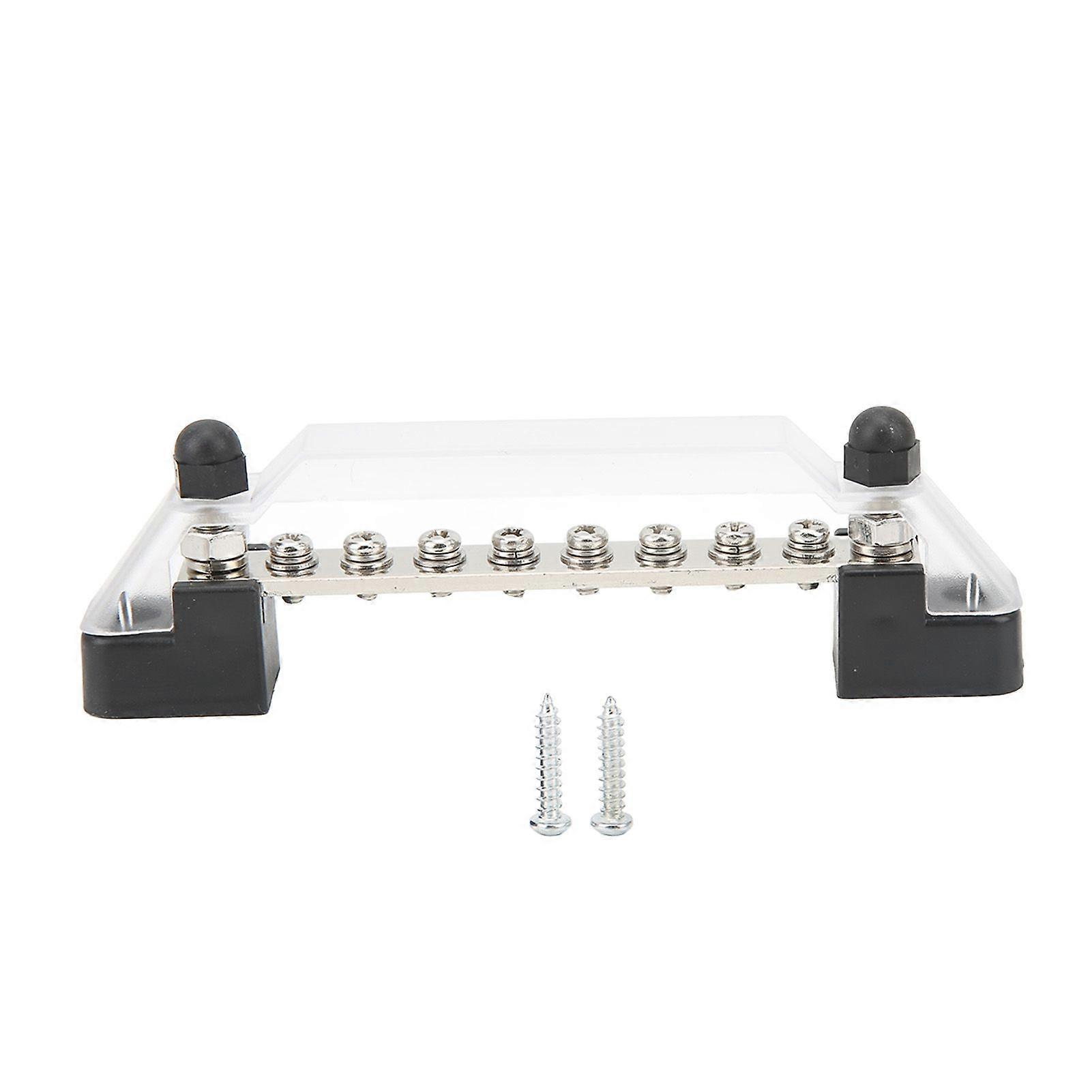 8 Way Battery Power Distribution Block 48V 150A with Cover