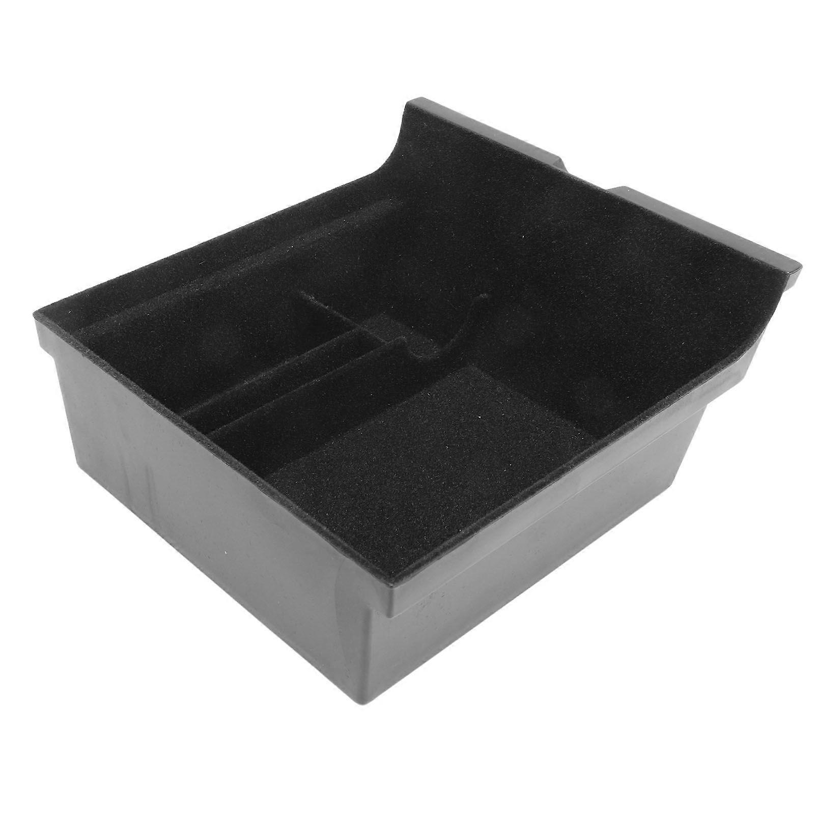 Model 3 Y Center Console Storage Box Flocking Fabric Organizer