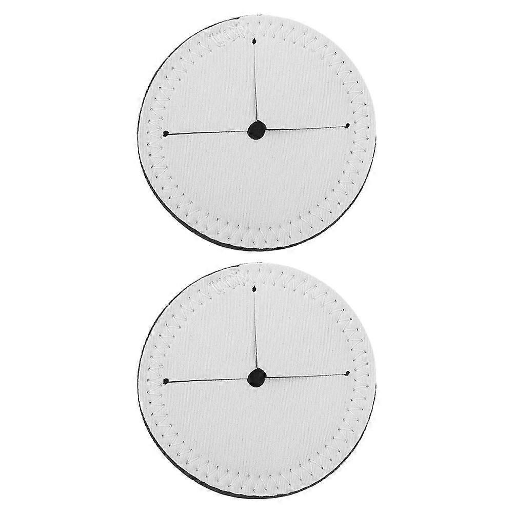 Table Coasters Coasters For Drinks Stable Base Round 3.93X3.93X0.20in Protective 2Pcs