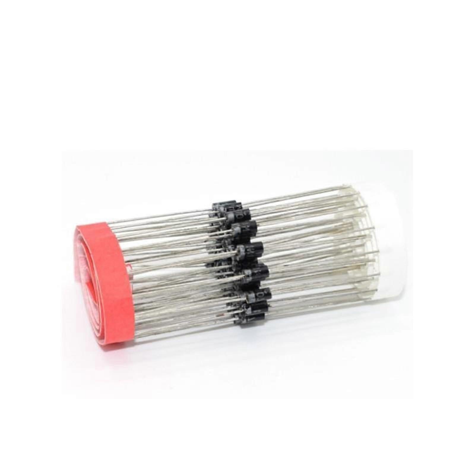 100pcs 1N4007 4007 1A 1000V DO41 Rectifier Diode IN4007 Onesize