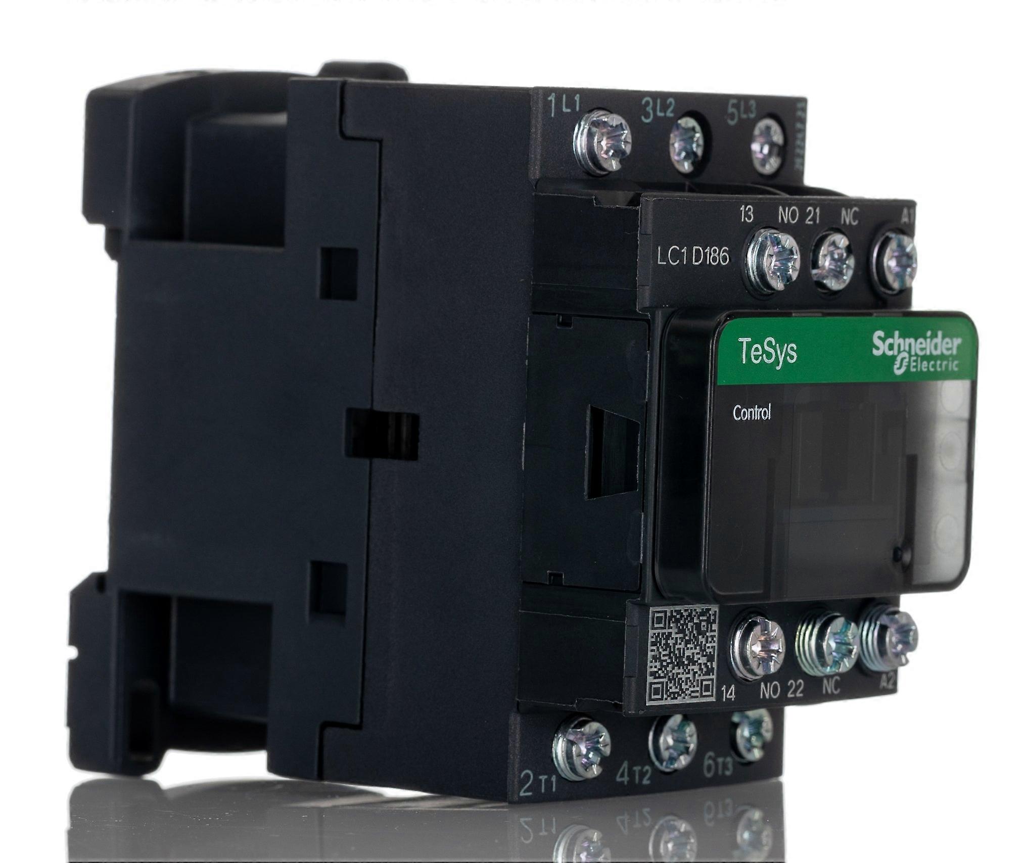 Schneider Contactor 32a 230v Ac Coil 3p 1no+1nc Lc1d186u7