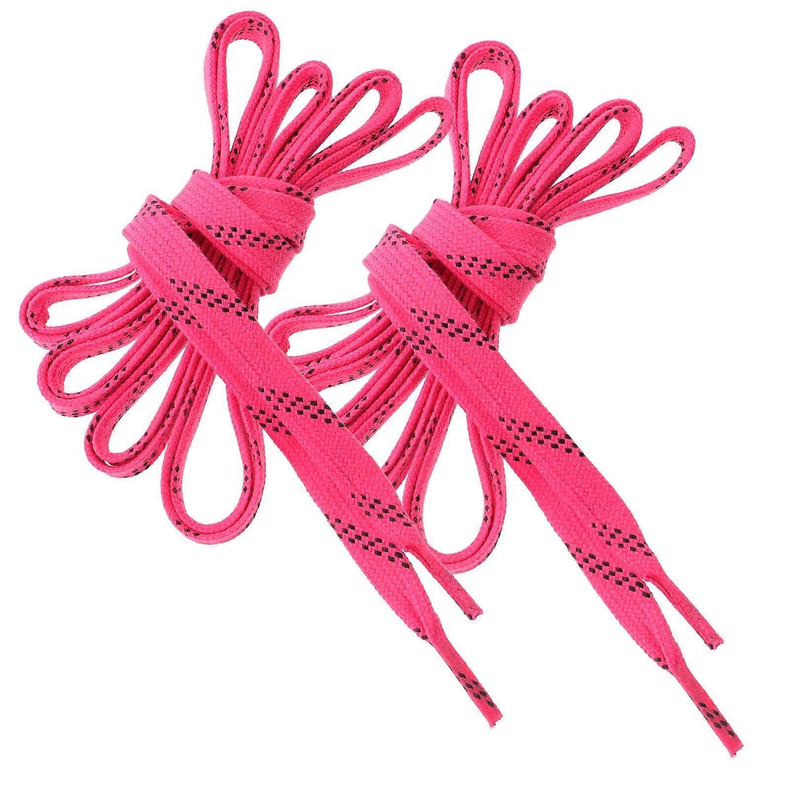 Durable Waxed Hockey Skate Laces for Ice Sports High Strength, Low Temperature Resistant, Practical and Convenient