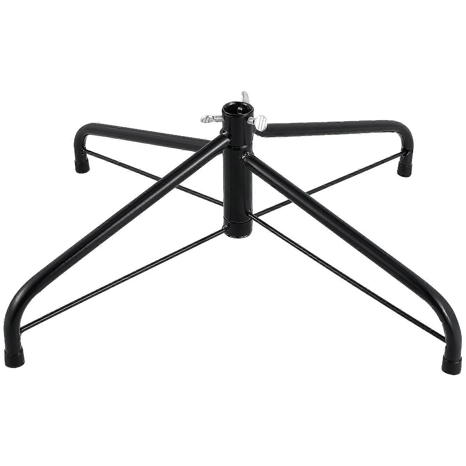 Christmas Tree Stand Bracket For Decoration Lightweight Metal Design 1Set