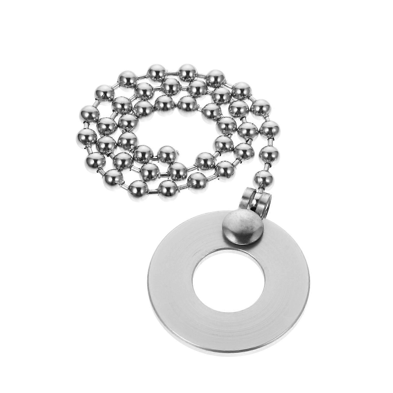 Aluminum Alloy Cymbal Extension Chain for Drum Kit Enhances Sound Sizzle and Prolongation, Easy Installation for Jazz Drummers