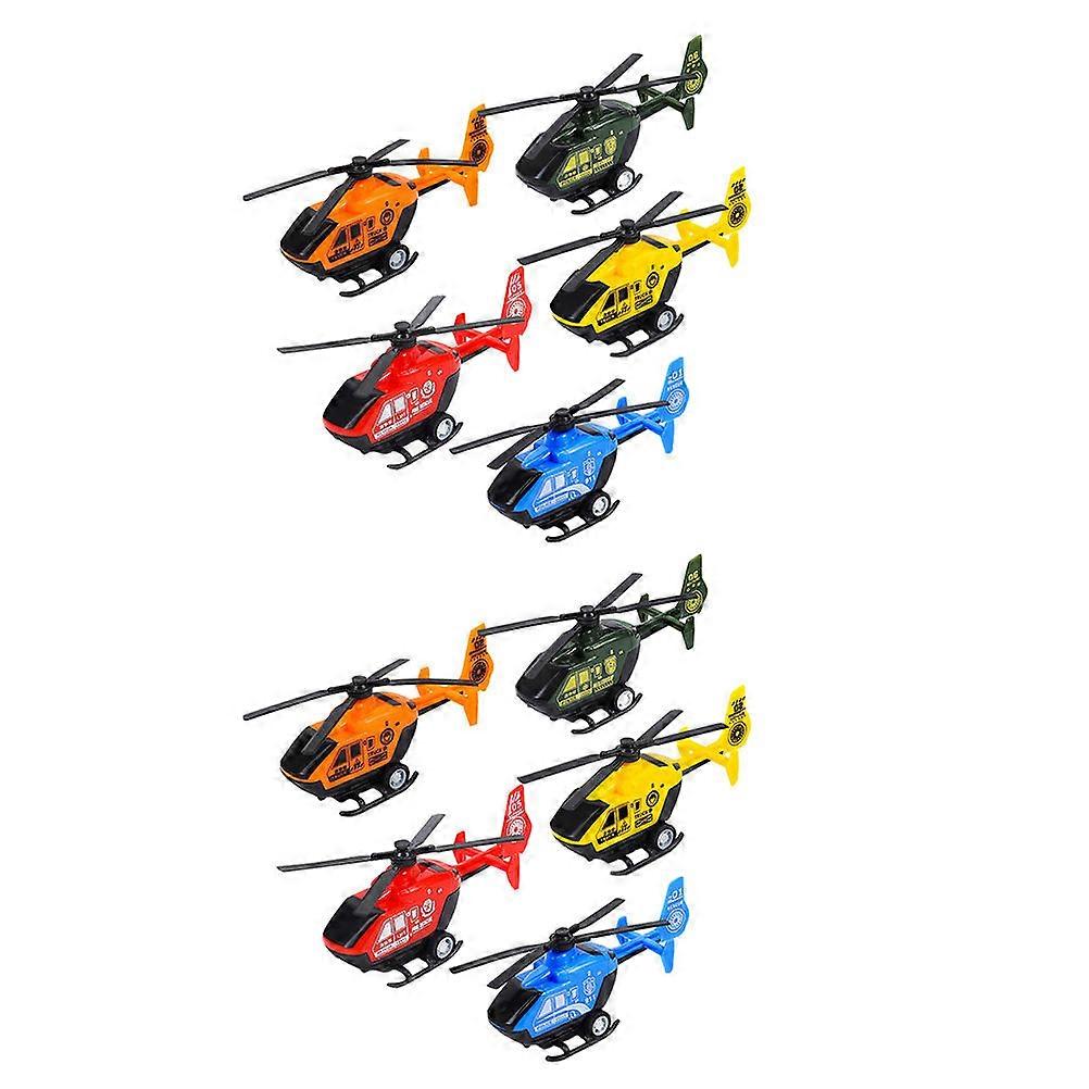 ABS Flying Helicopter Toys for Kids Realistic Design with Sturdy Propellers Assorted Color