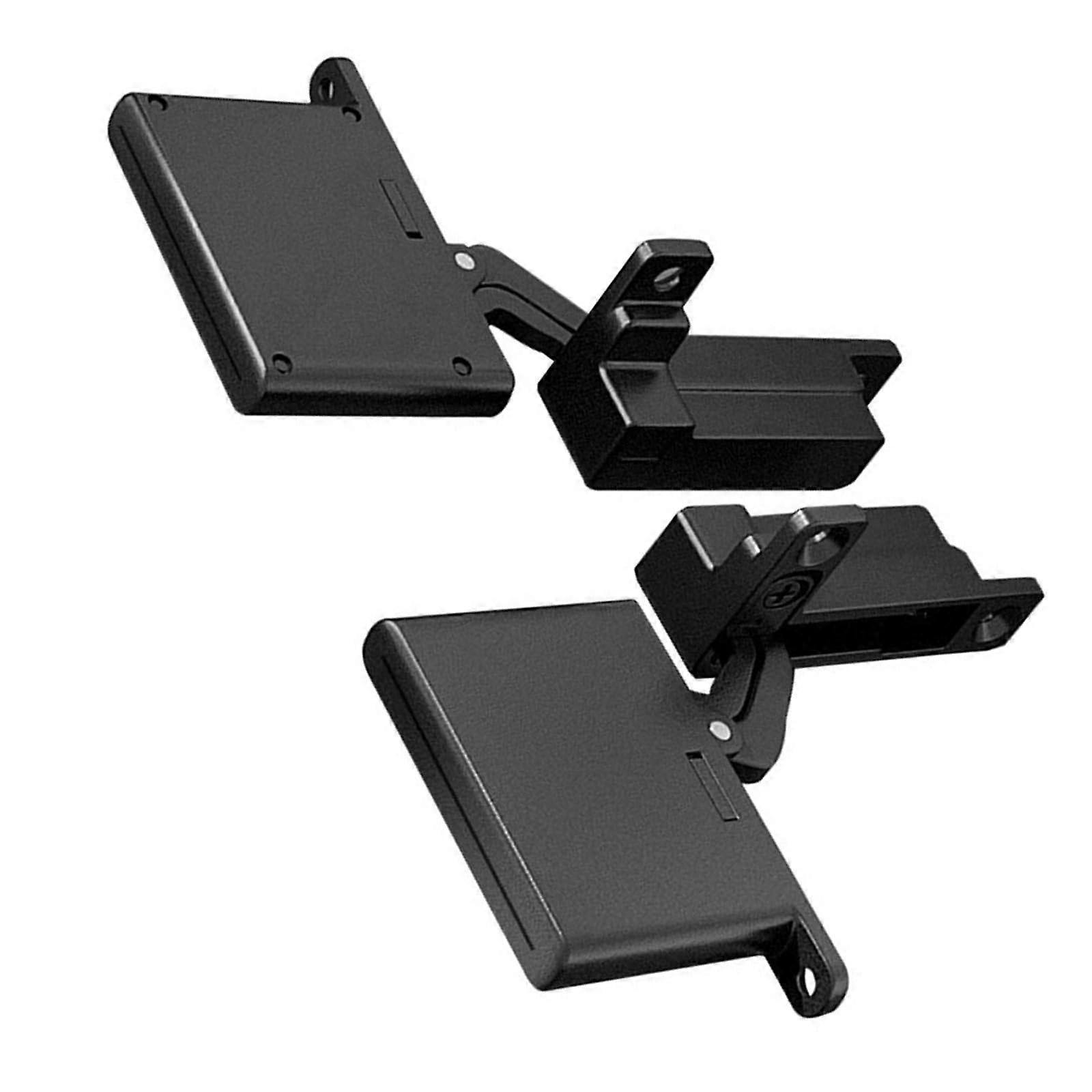 2 pieces hydraulic damping buffer hinges aluminum frame glass door hinge cabinet door buffer door hinge