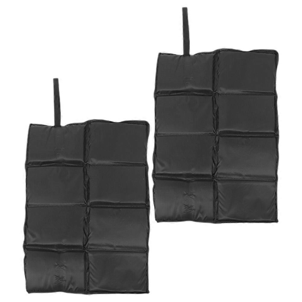 2Pcs Dining Chair Cushion Seat Protector Pad Non Slip Bench Protector