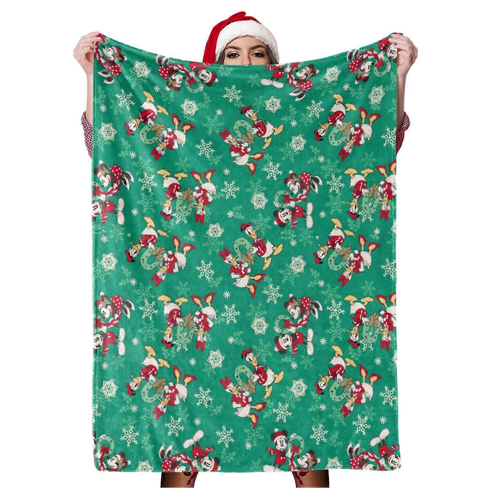 Throw Blanket Soft Skin Friendly Breathable Machine Washable Bed Sofa Sleeping