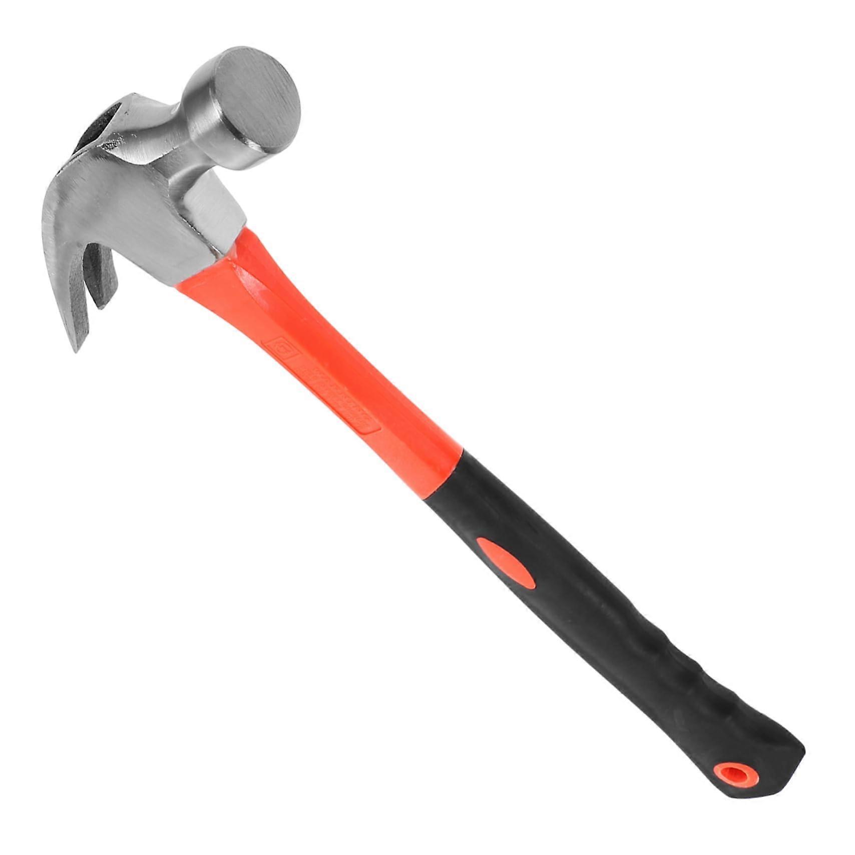 Claw Hammer With Non-Slip Rubber Handle, Ergonomic Design, Rustproof, Durable For DIY And Professional Use Replacement