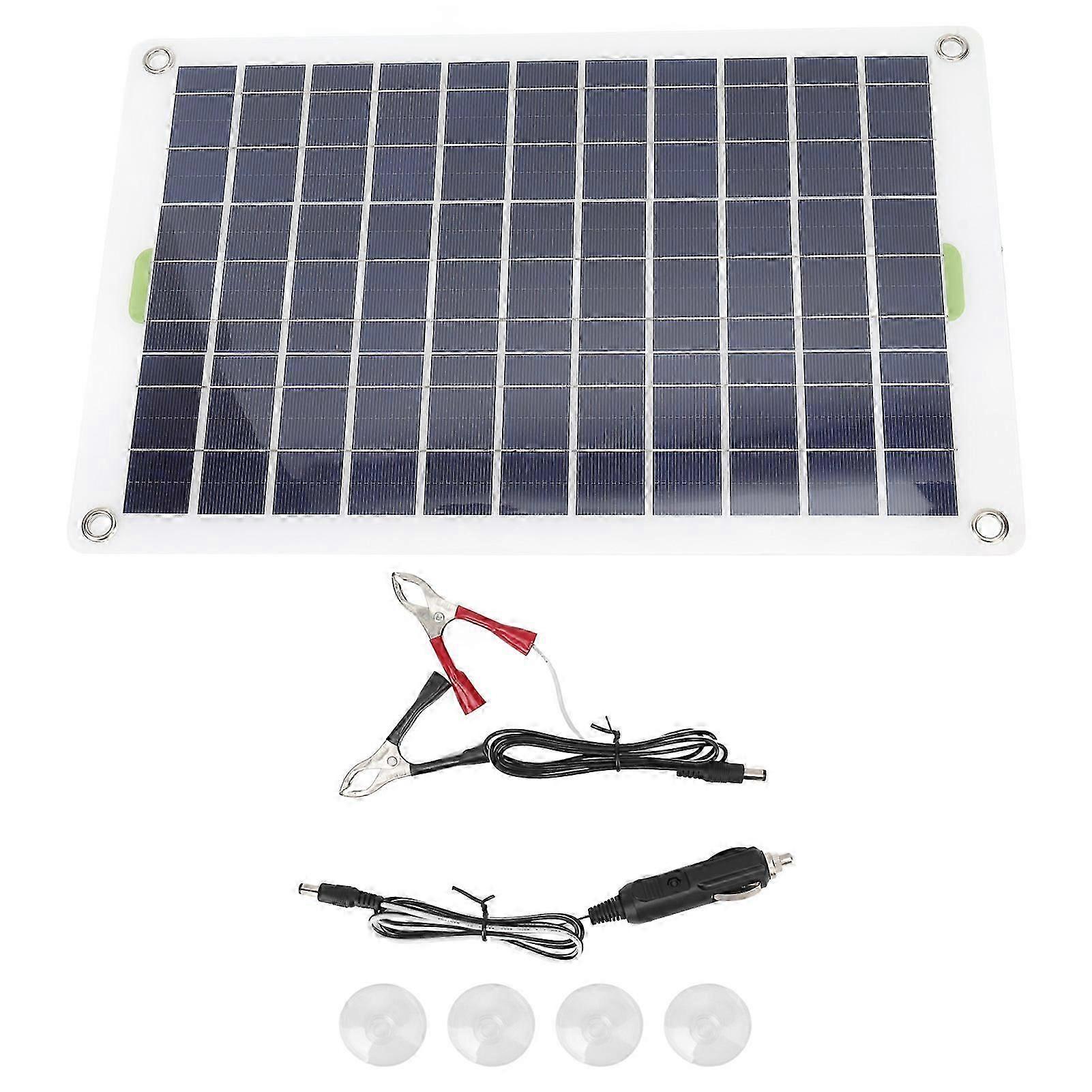 Solar Battery Charger Portable Built in Intelligent Controller Waterproof Solar