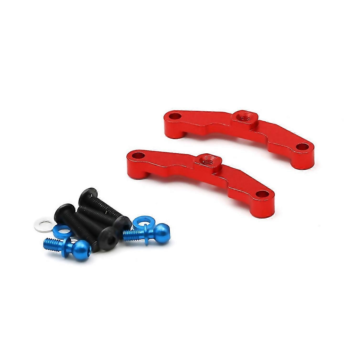 For wave box push rod bracket kit for tamiya tt02 types rc car Red