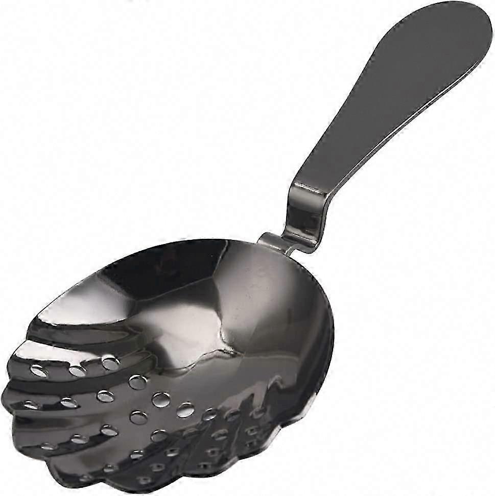 Shell-shaped Stainless Steel Cocktail Strainer Ice Filter Fruit Separator Bar Tool