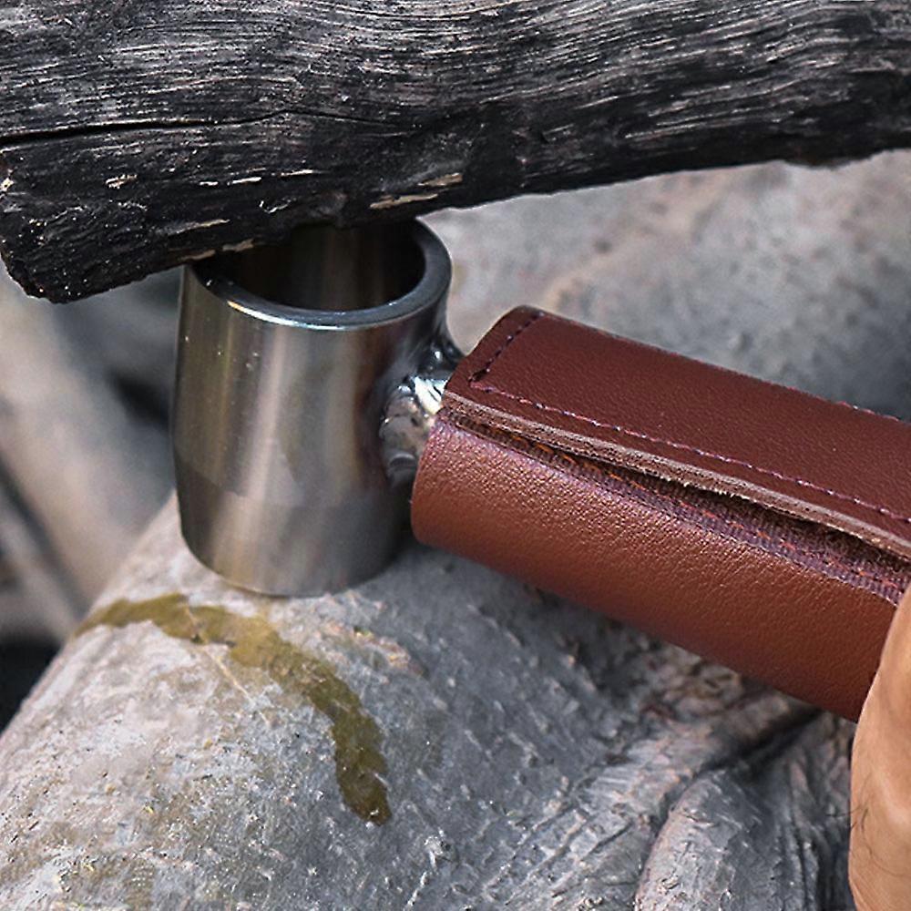 Outdoor Survival Tool Scotch Eye Wood Auger Drill Bit Stainlss Steel Manual Auger Hole Maker for Camping Bushcrafting Backpacking
