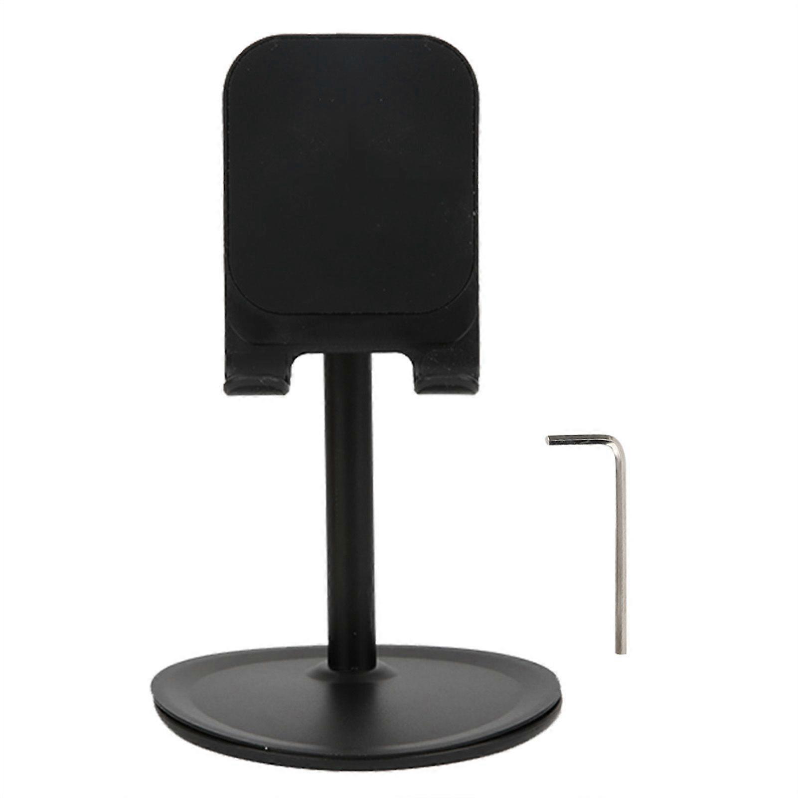 Universal Adjustable Desktop Stand, Mobile Phone Tablet Holder Accessory, Black