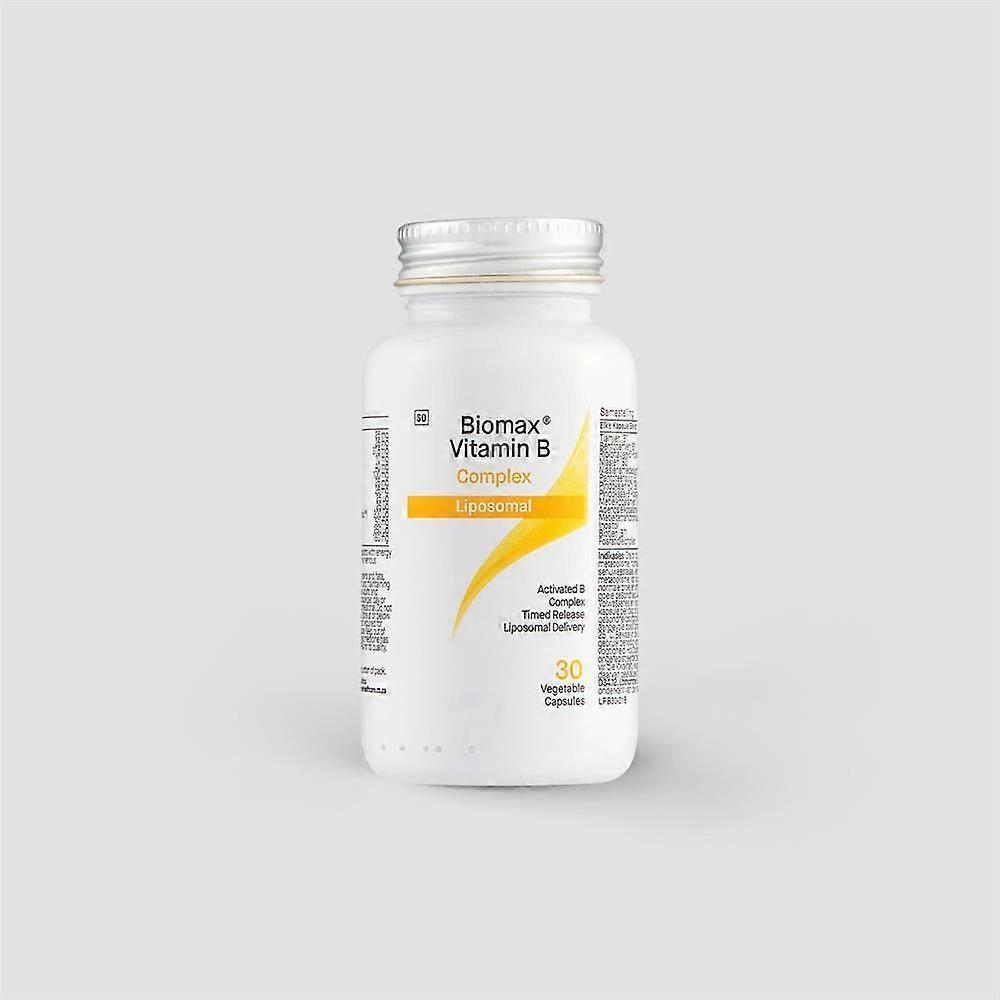 Phytoceutics Biomax Vitamin B Complex 30 Capsules - 4 Pack
