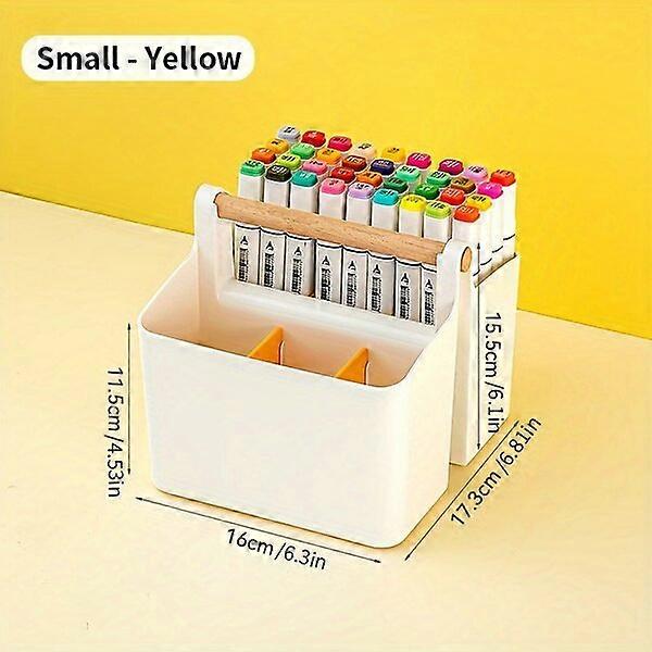 Portable plastic basket with adjustable compartments for easy storage and access