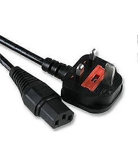Power Cable Compatible With Samsung LE37A456C2DXXU LCD TV UK Mains Power Cable Cord 3 pin (2 Meter)