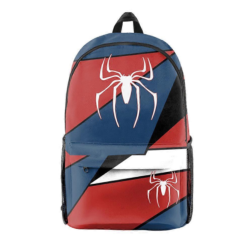 Spider-Man Backpack 3D Printed Breathable School Bag Cartoon Anime Backpack for Kids Students Travel