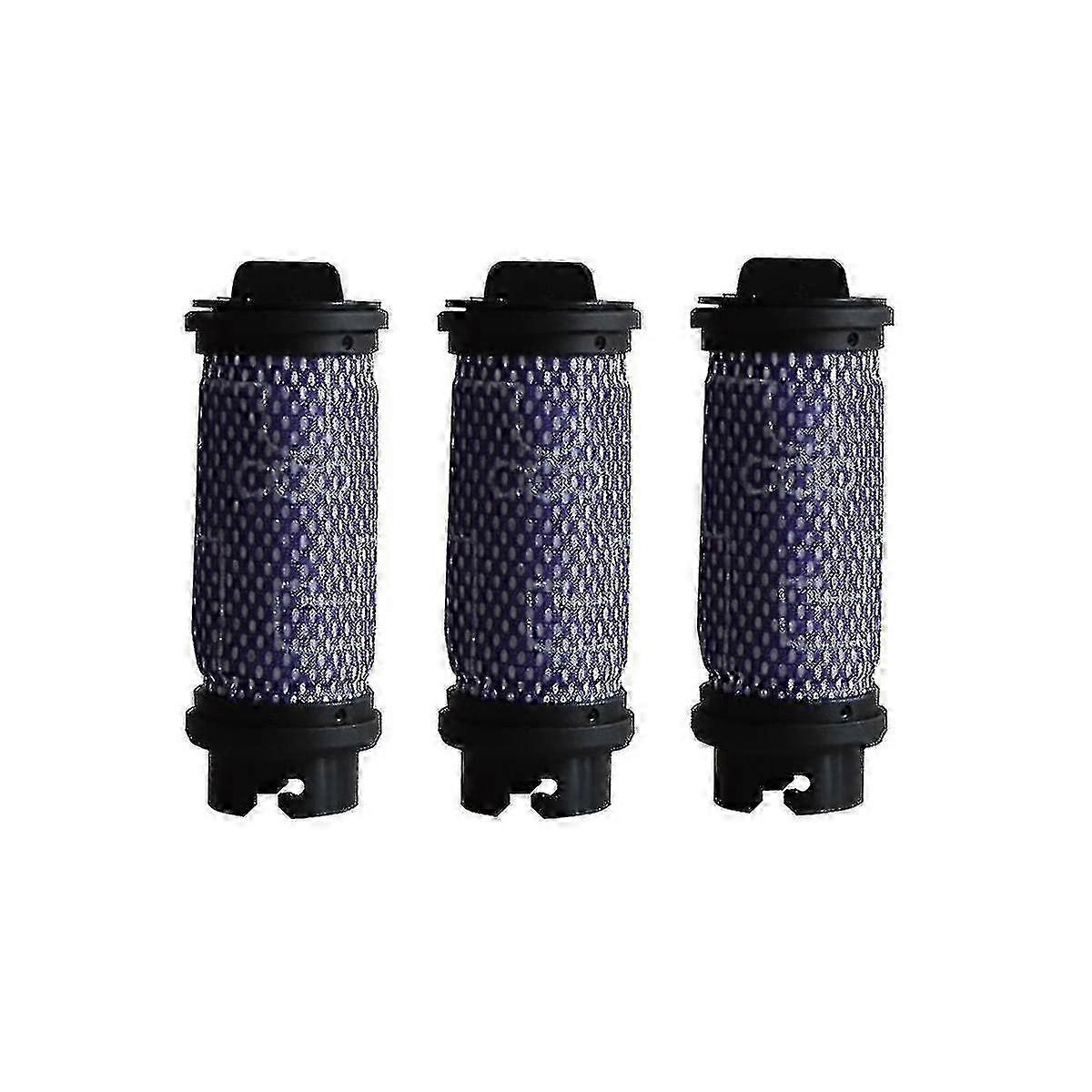 3 Pcs Hepa Filter Replacements for Vacuum Cleaner S600/s6p/s6 Parts - Washable & Reusable