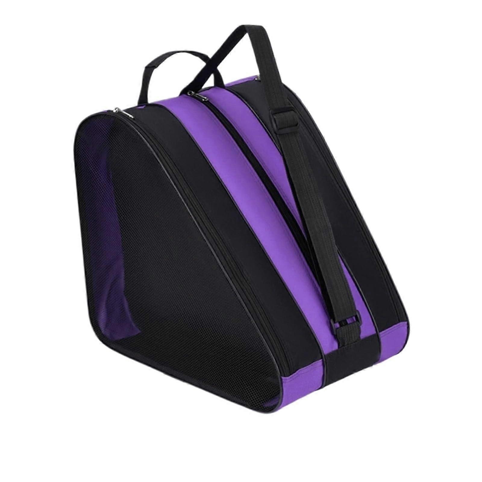 Skate Bag for Roller Skates and Ice Skating Shoes, Breathable Mesh Kids Inline Skates Storage Bag for Outdoor Use