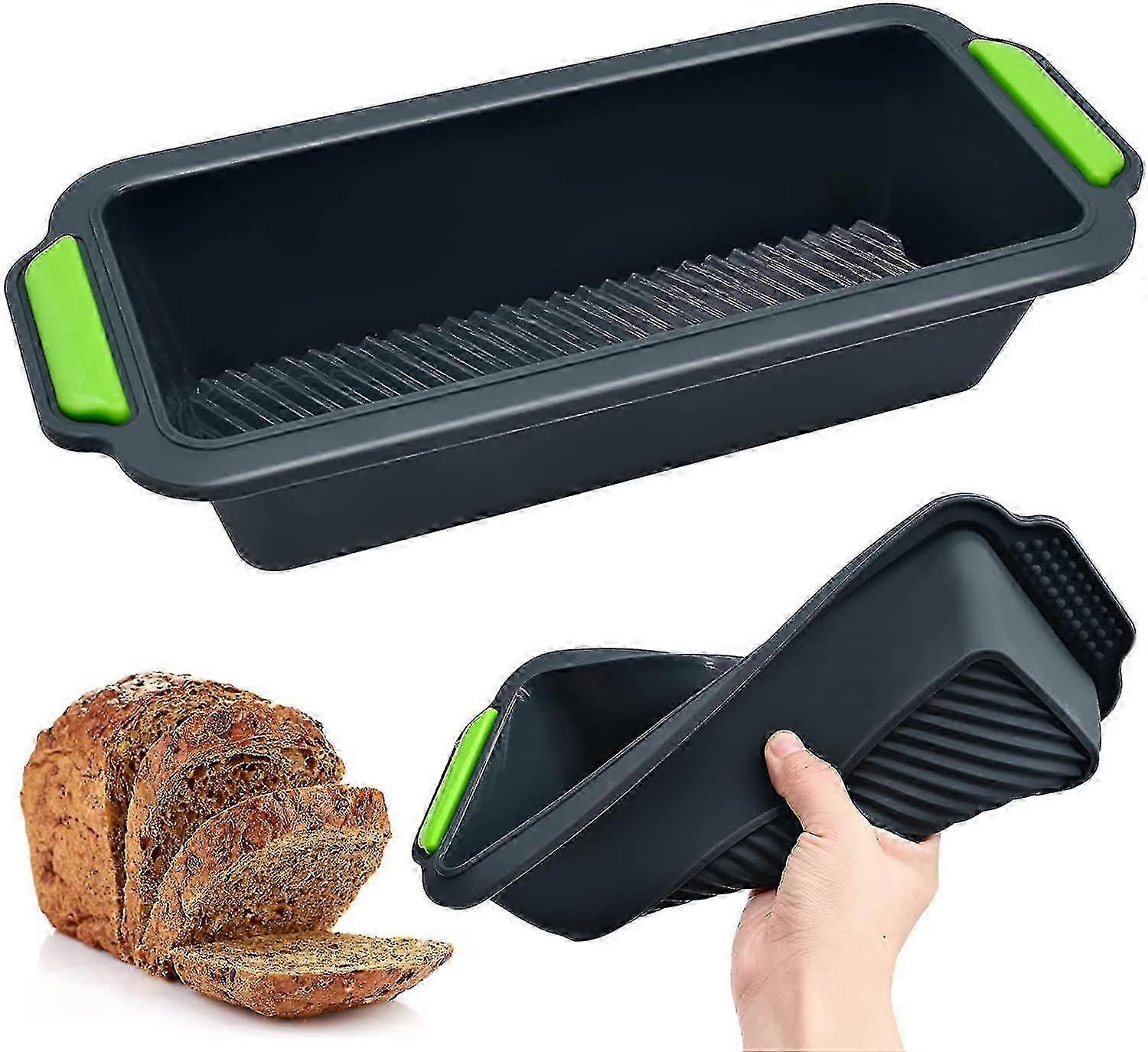 Silicone Toast Mold, Silicone Rectangular Loaf Mold For Diy Cake Bread Cakes (30136.5cm)