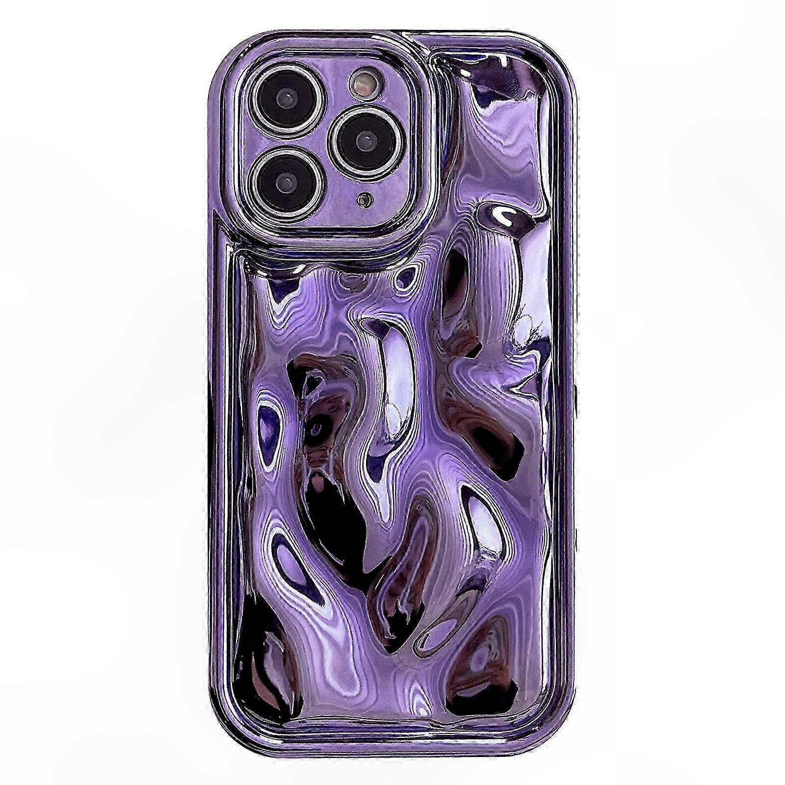 Meteorite Texture TPU Phone Case with Electroplating Finish for Galaxy