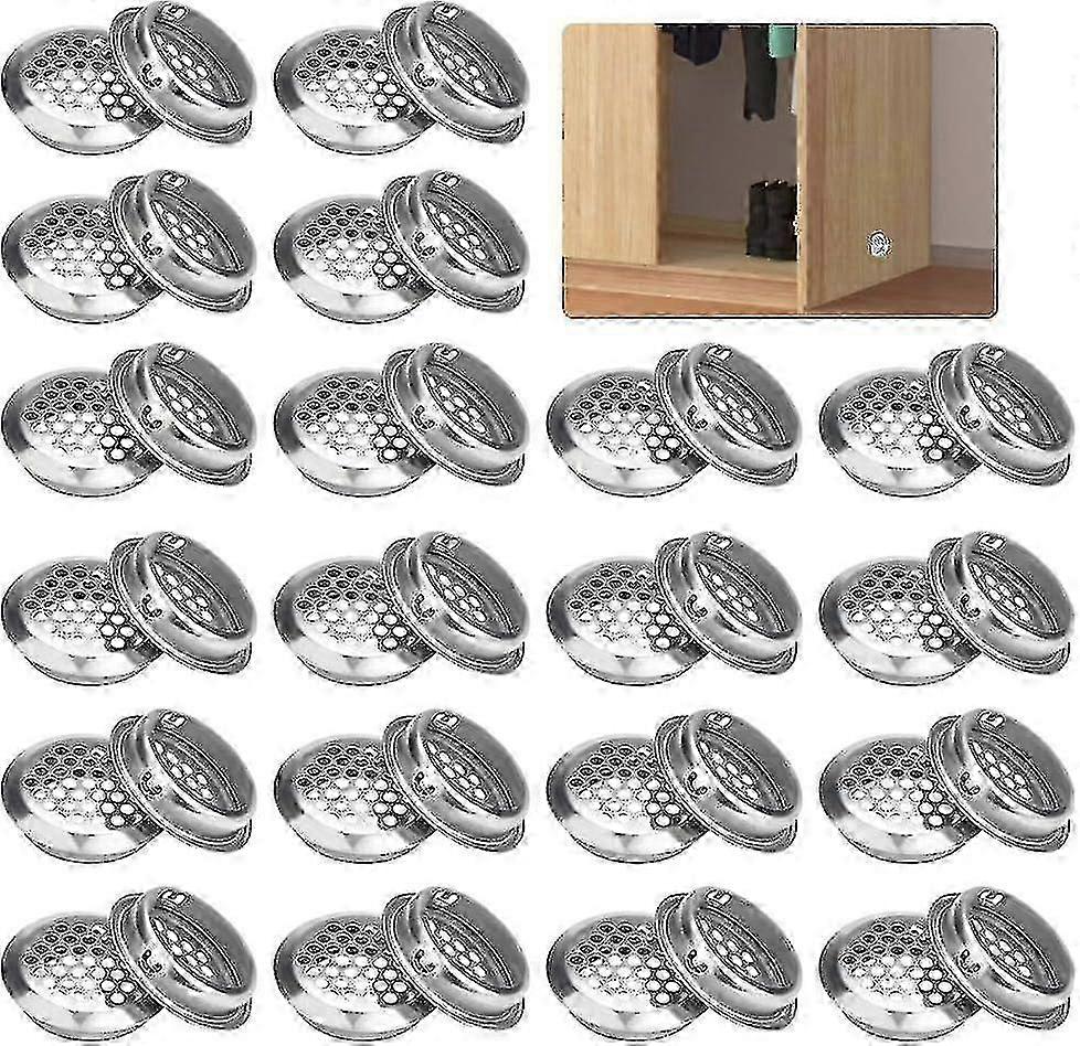 Round ventilation grille 30 pcs for kitchen exhaust system