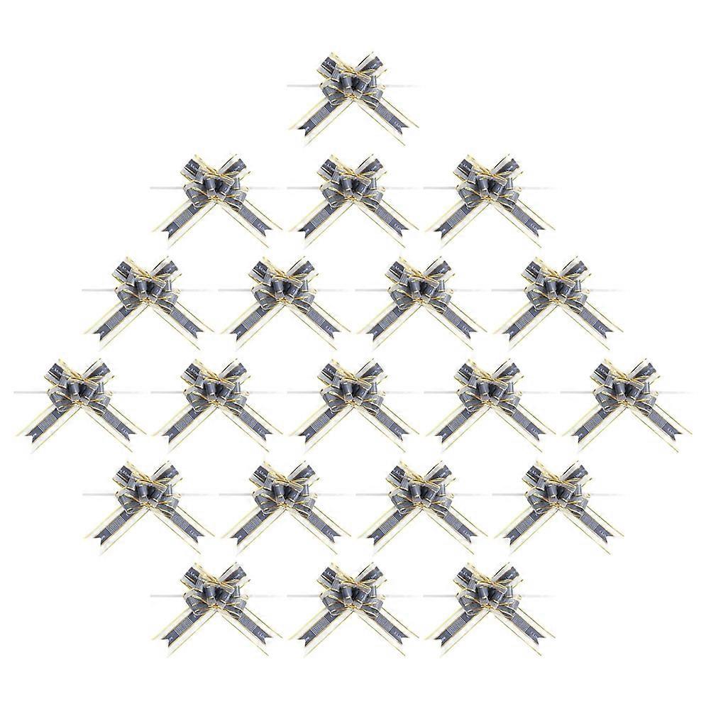 Gift Pull Bows Delicate Pull Bow Decoration for Decoration Use 20Pcs