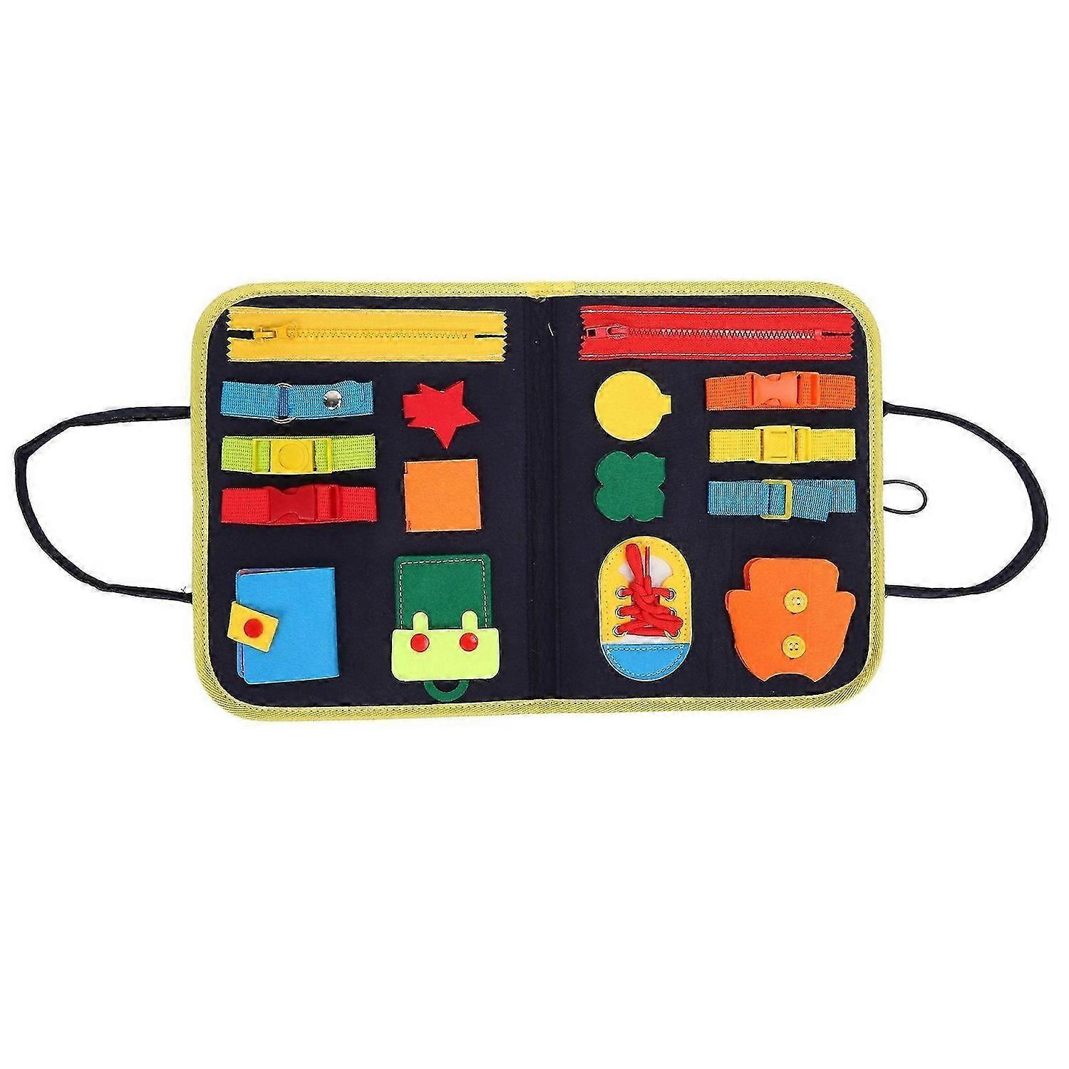 2025 Latest Model Sensory Activity Blanket Anxiety Relief Intelligence Develop...