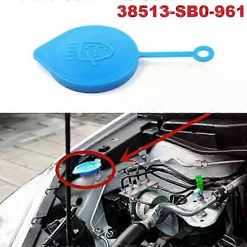 Windshield Wiper Washer Fluid Reservoir Tank Cap Suitable for Honda Civic CITY CRV CRX FIT 38513SB0961 38513-SB0-961