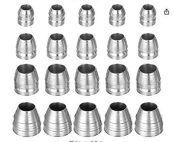 20pcs Round Handles Wedges: Hammer Iron Handle Fixing Reinforcement Wedges for DIY Axe Claw Hammer Sledge Repair Accessories