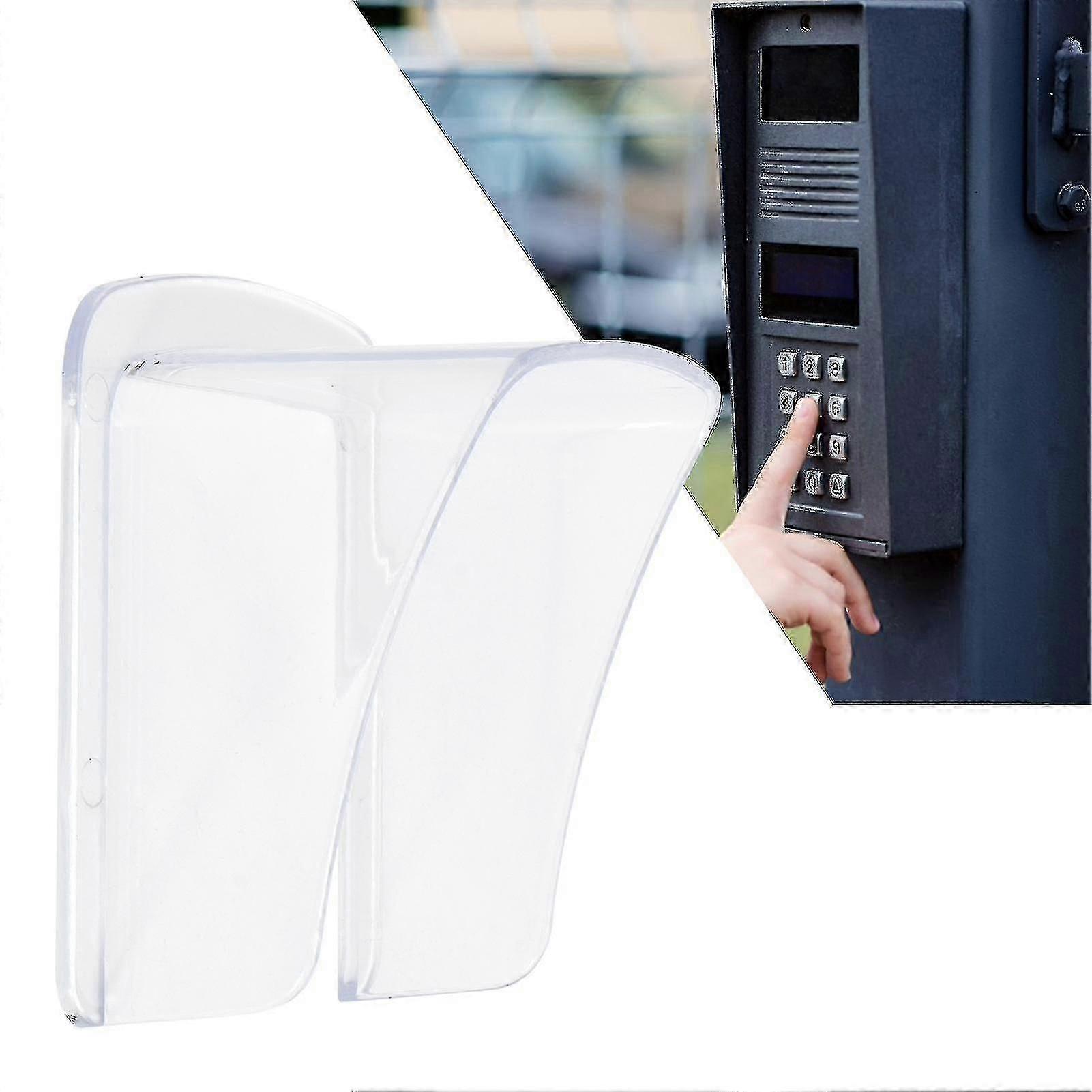 غطاء مطر جرس الباب العالمي - غطاء مقاوم للماء لوحدات التحكم في الوصول وقارئات البطاقات