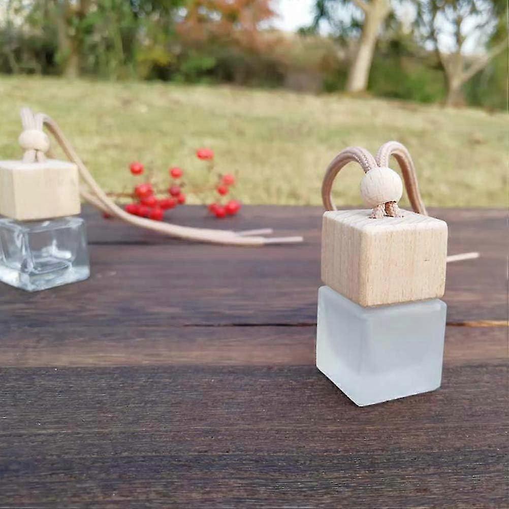 Pack Car Air Freshener - Empty Refillable Bottle - Empty Glass Bottle