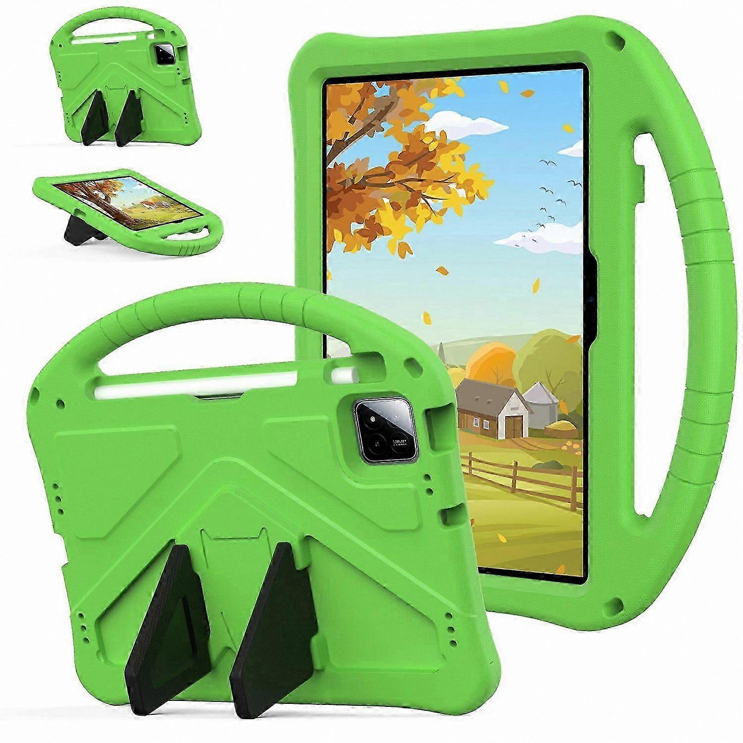 EVA Tablet Cover with Handle and Kickstand for 10.4 Inch Tablets, Child-Friendly Design