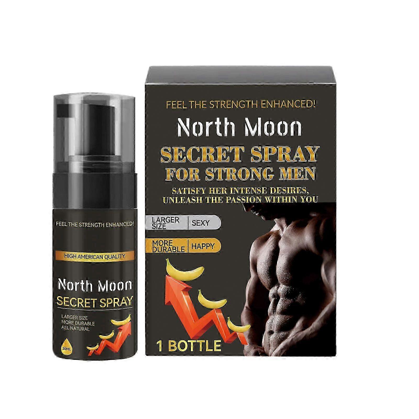 Men's Intimacy Enhancer Spray with Vitamin E, Cinnamon, and Ginger for Long-Lasting Vitality