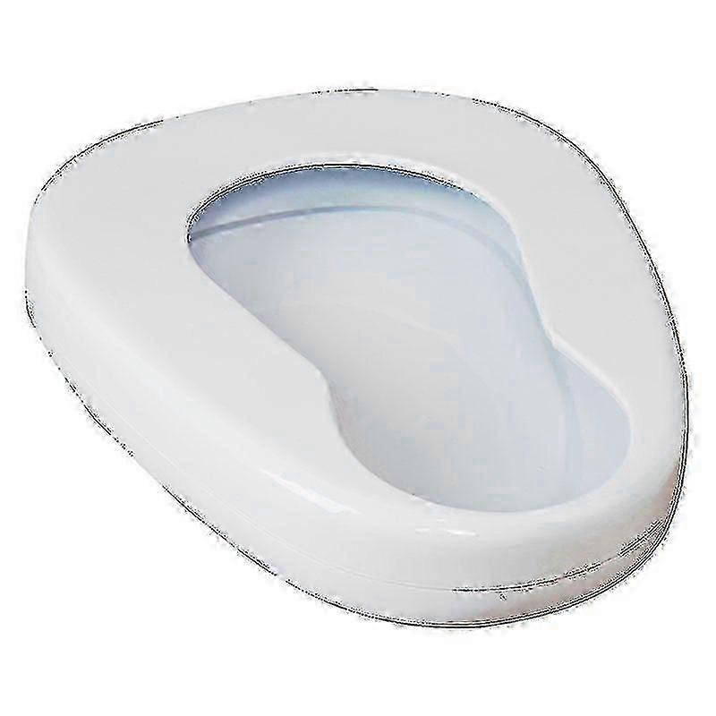 Large Iron Bedpan for Bedridden Patients, Smooth Surface & Washable, Durable Bed Pan