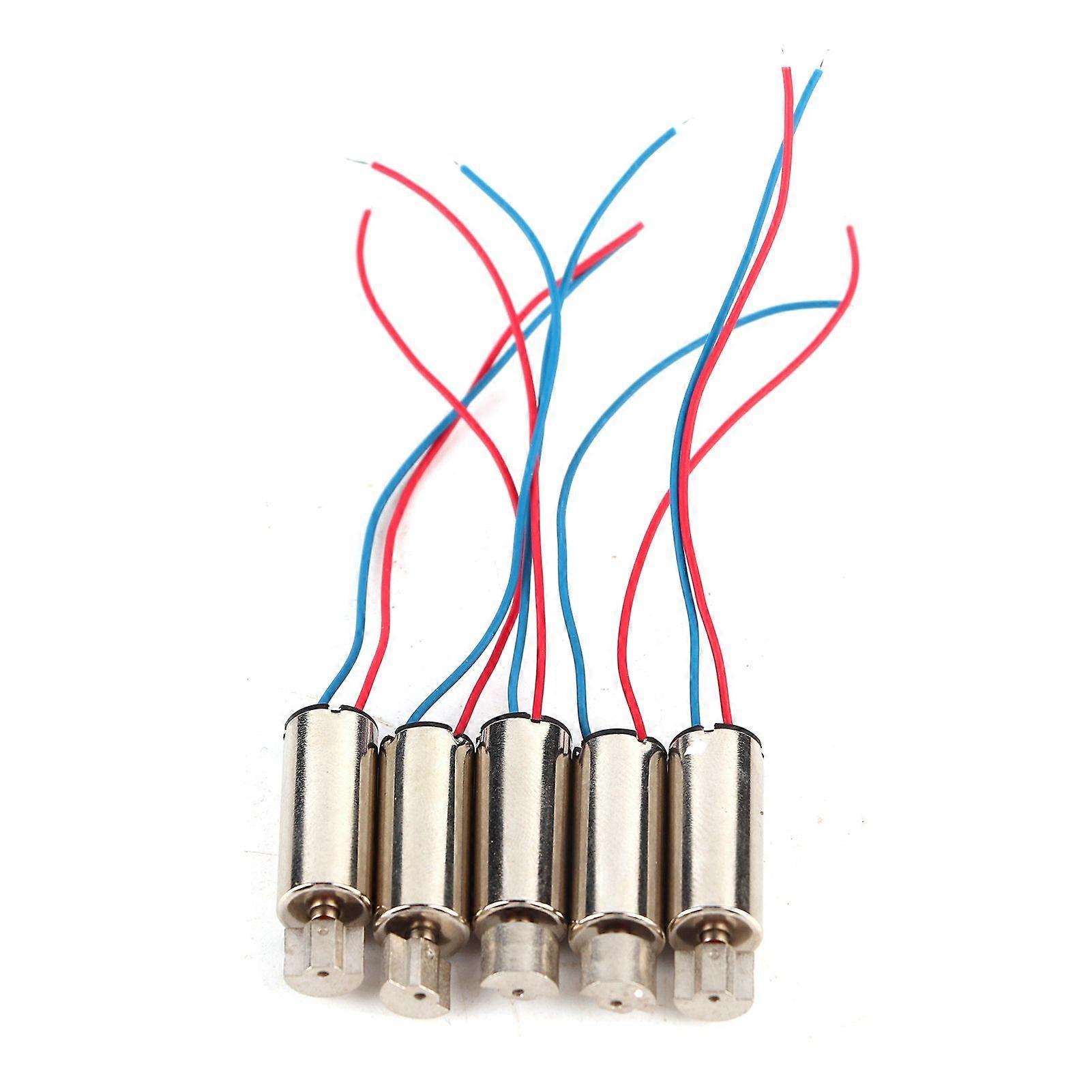 5Pcs 7500rpm Strong Vibration Micro Coreless Vibrating Motor for Smart Bracelet Toy