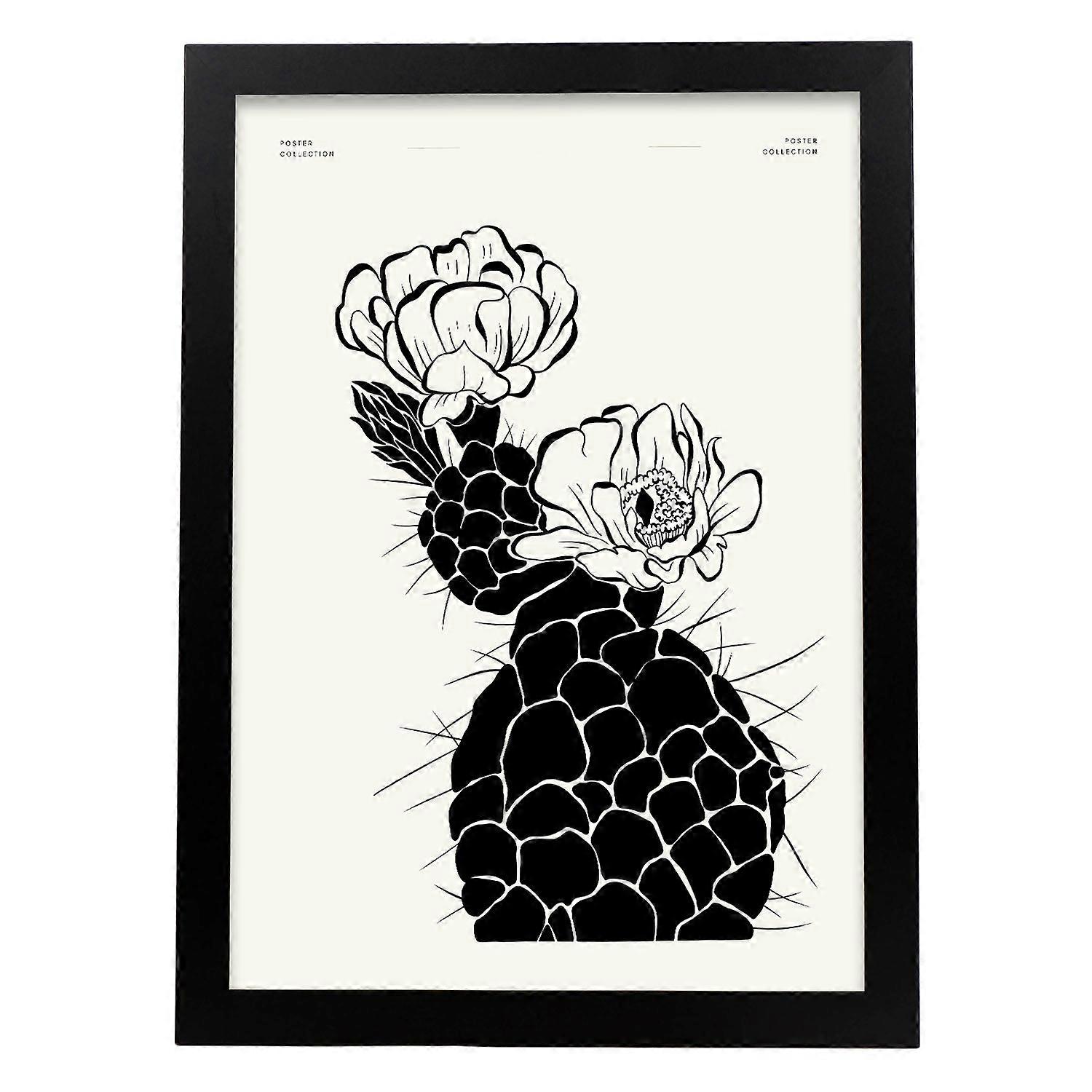 Udforsk kaktus skønhedsplakat