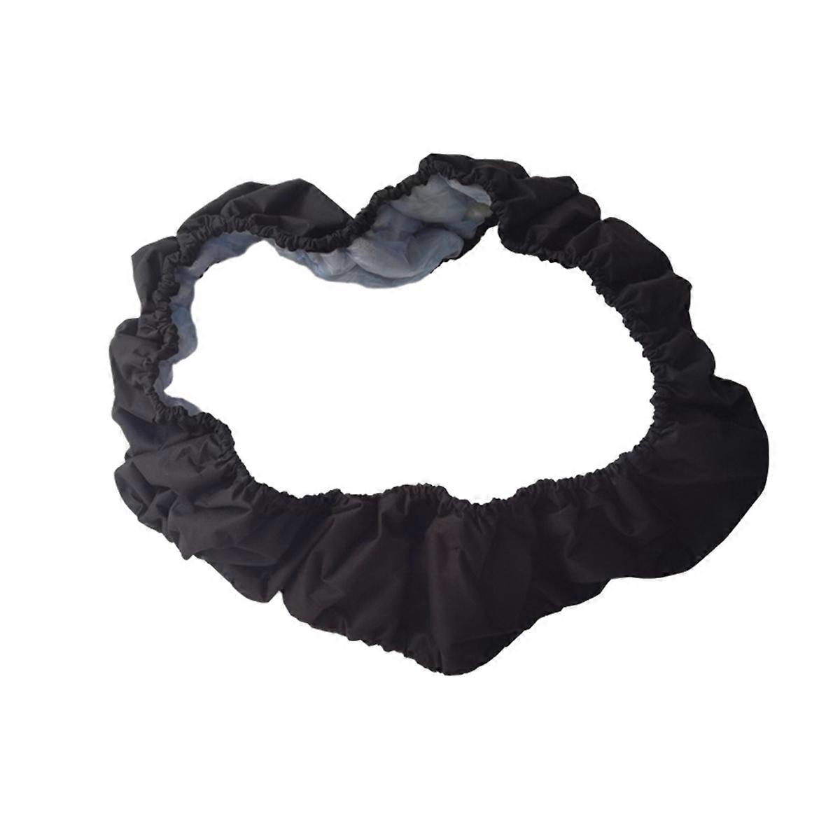 Capa de mola para mini trampolim para substituição de borda de trampolim para jardim interno e externo Rebounder 36 polegadas preta