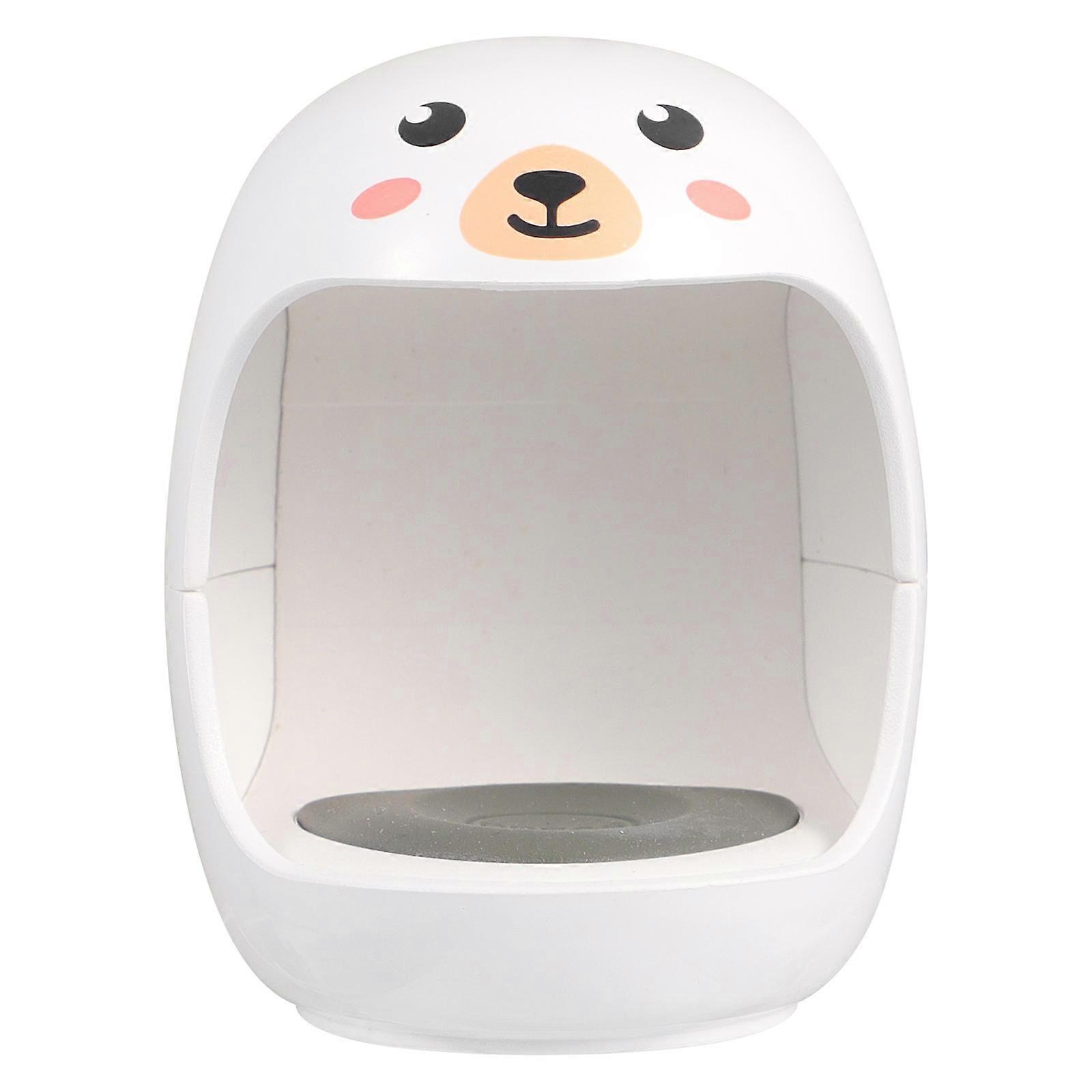 LED Manicure Lamp 1Set White ABS Compact Design Versatile Gel Compatibility for Manicure