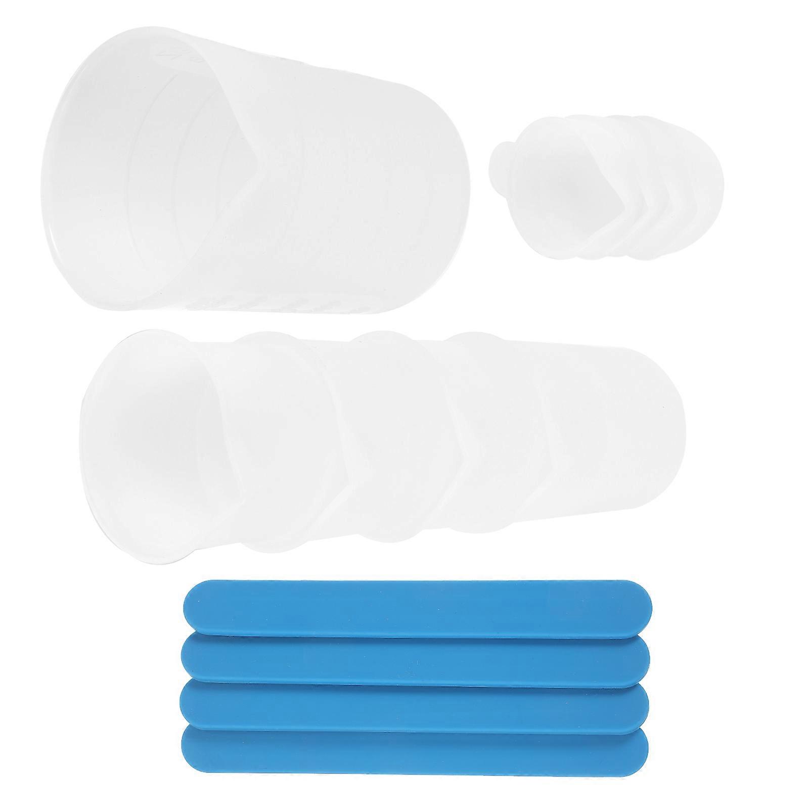 Epoxy Craft Tool Silicone Molds for Handicraft Creation Certified Non Toxic Assorted Color 13Pcs