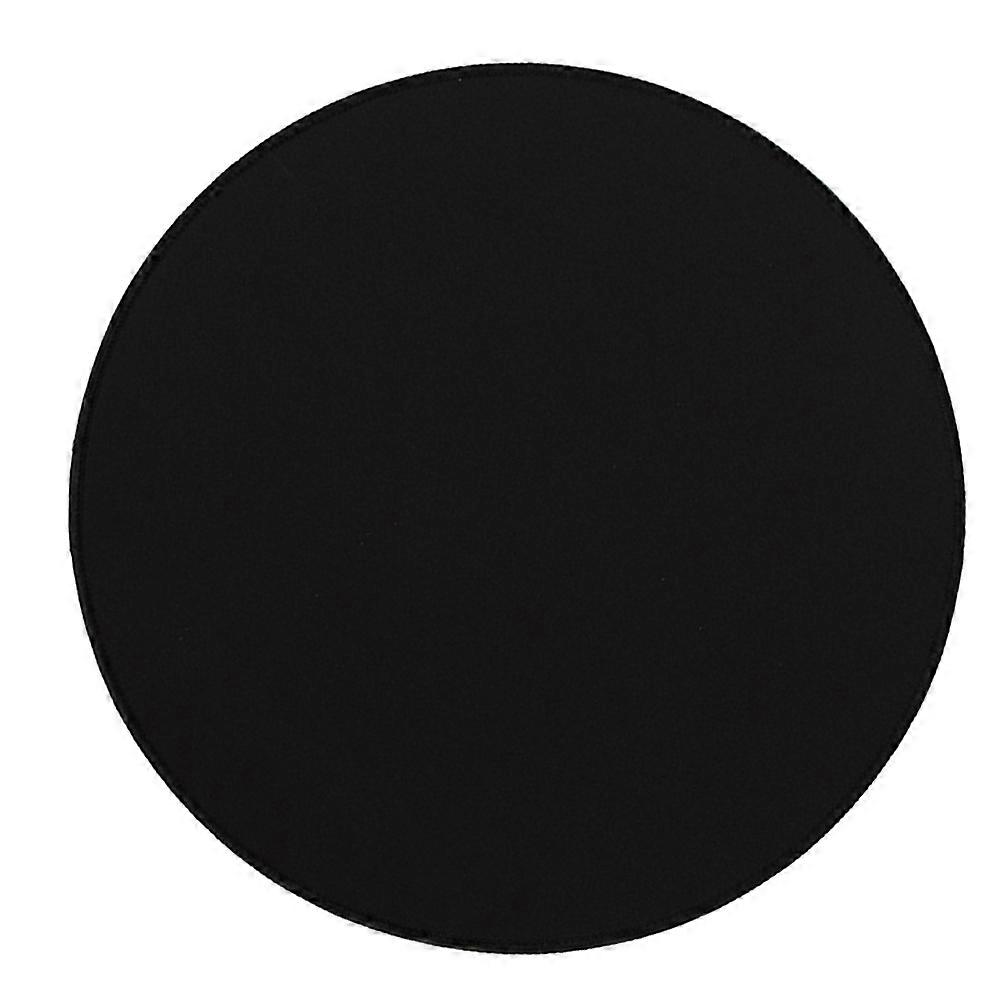 Drum Cymbal Mat Mute Pad for Drum Accessories Home Use Black Fabric Rubber Sound Control Volume Lowering 1Pcs
