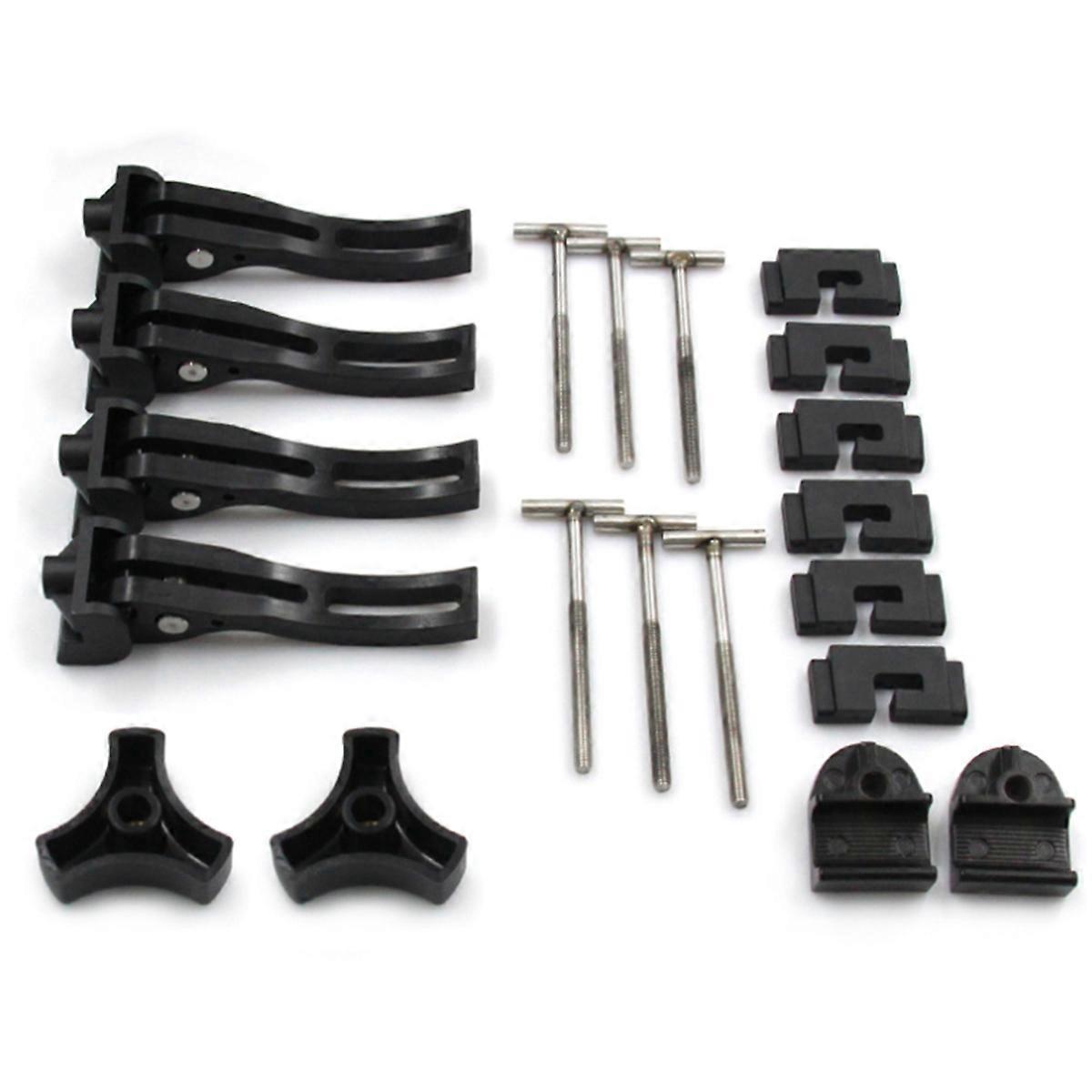 Bed Cover Clips Tonneau Replacement Parts Kit Latch of Safety Straps Rack Mount