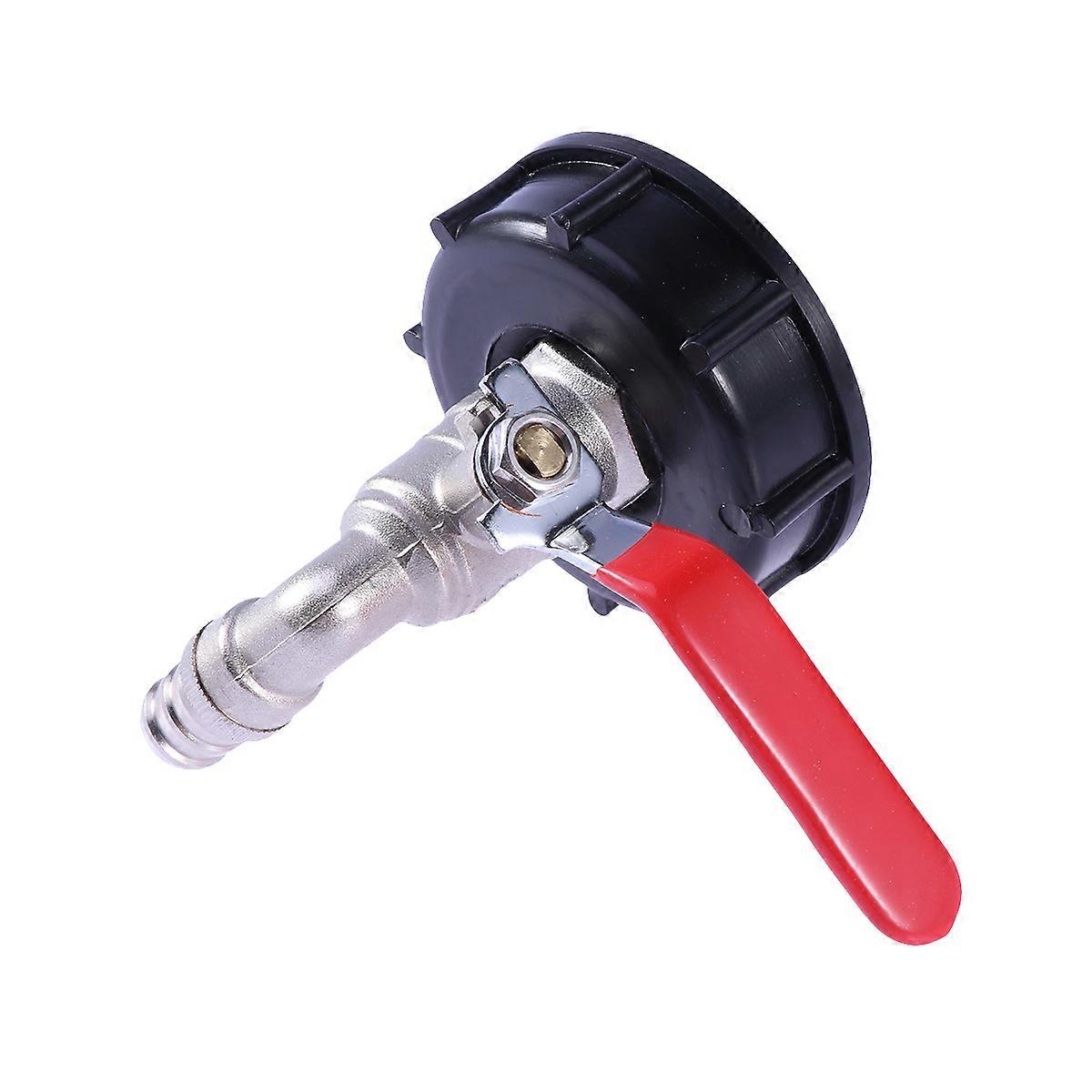 Ibc Tank Adapter Tap Brass Connector Replacement Fitting For Tank Accessories 9.4 X 12 X 7.8 Cm 1Pcs