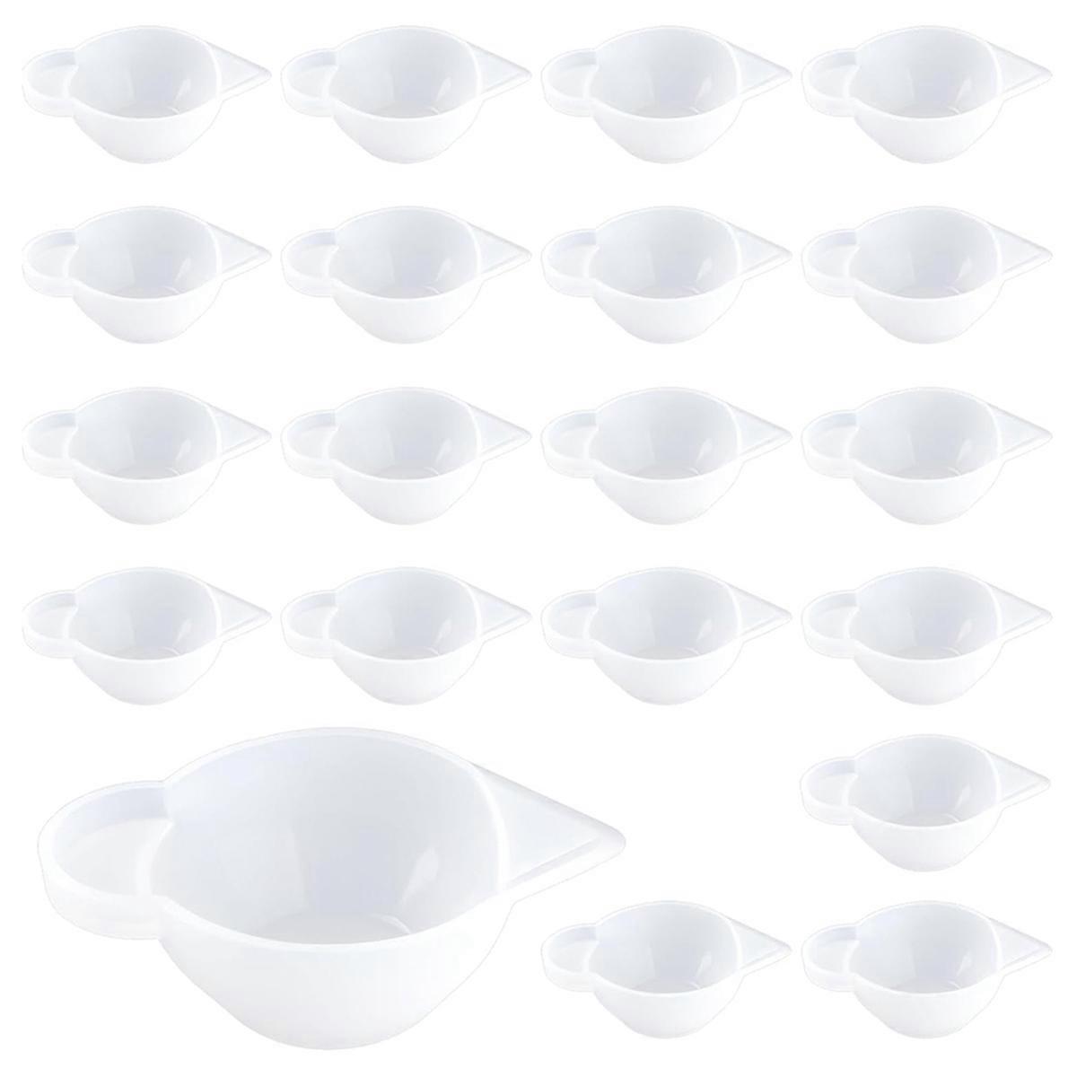 20PCS Resin Mixing Cups, Small Silicone Molds Cup