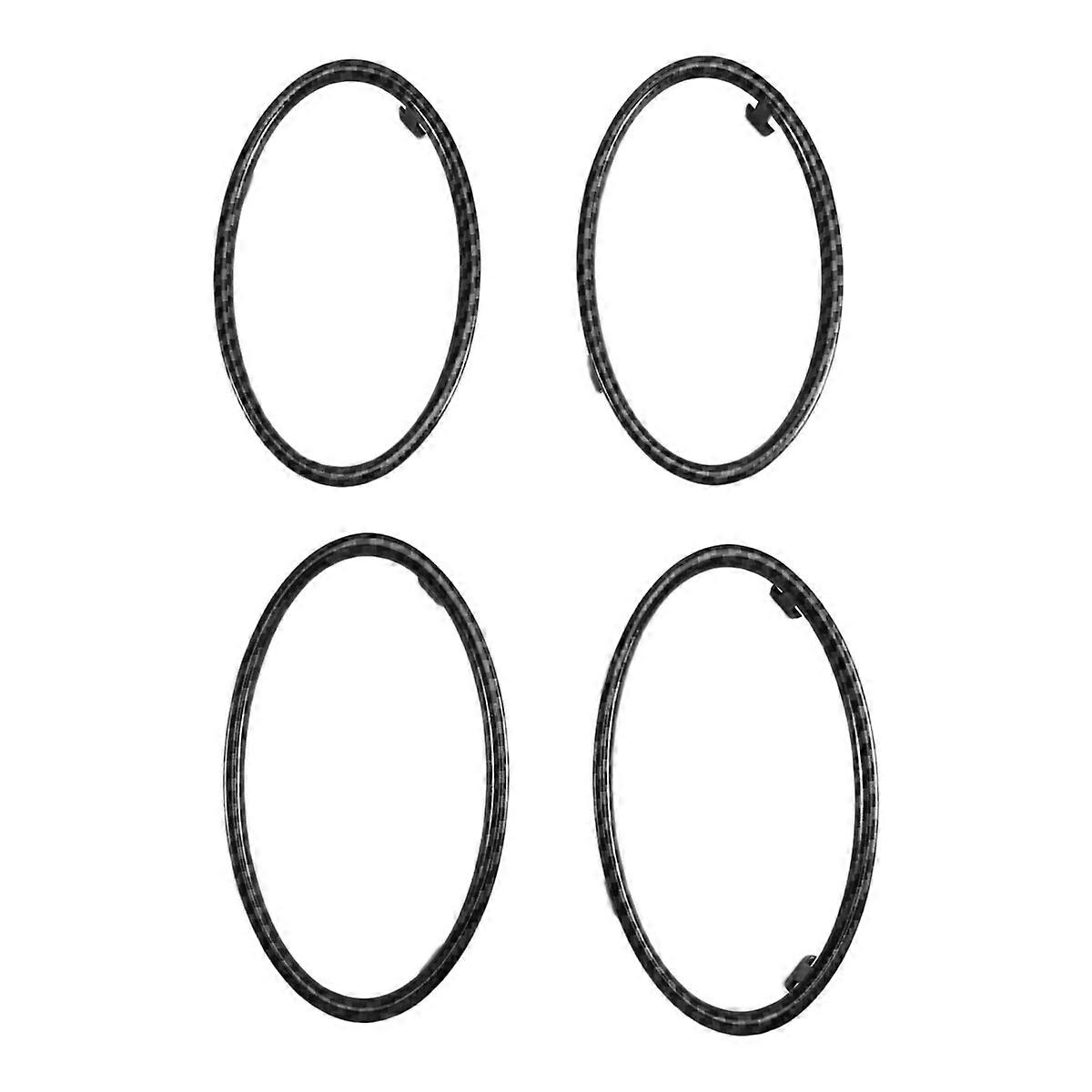 4PCS Dash Air Conditioning Outlet Vent Trim Ring Cover 4M51-A014L21-AD for Focus MK2 2005-2013 4M51A014L21AD A