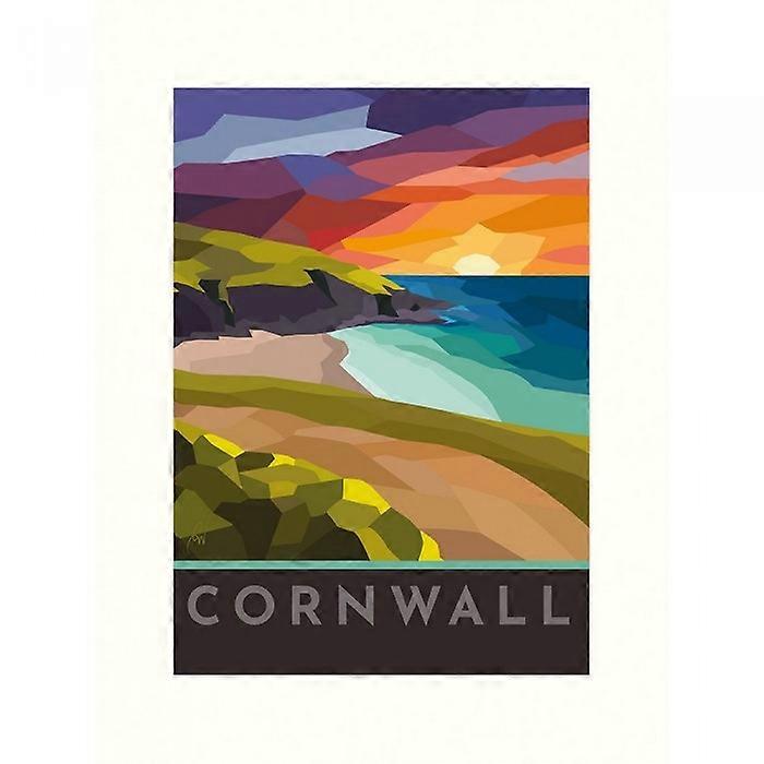 Georgina Westley Cornwall Stained Glass Print