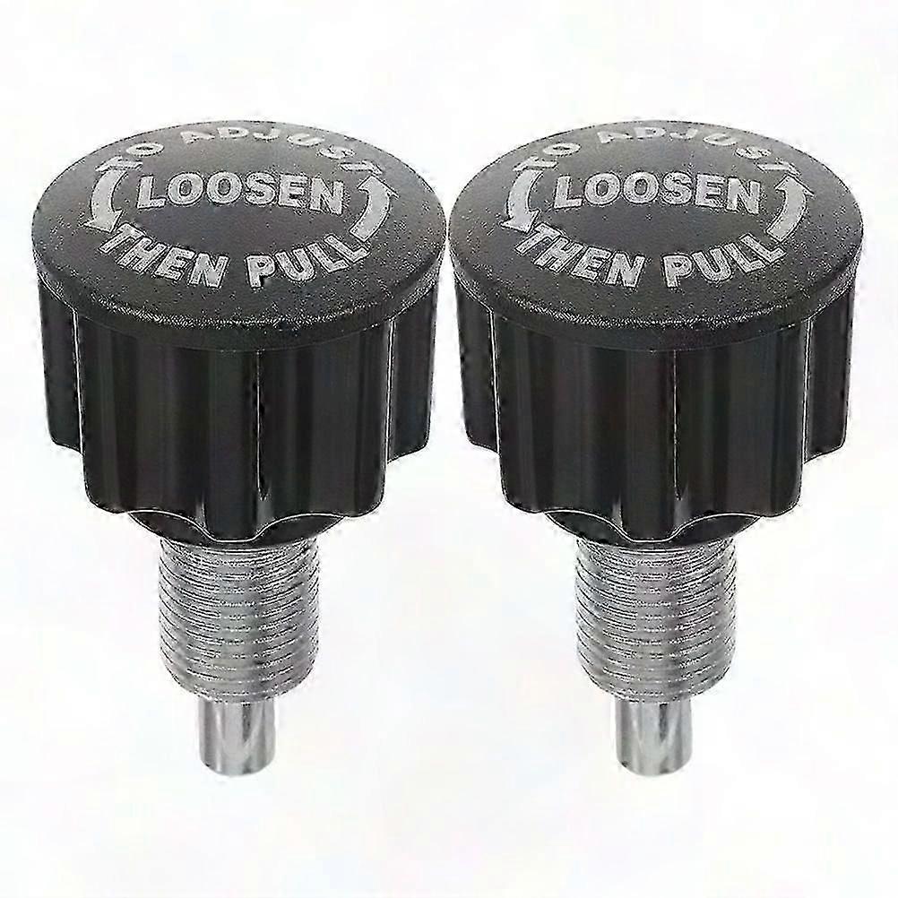 Exercise Bike Replacement Knobs, 2-Pack Weight Bench Adjustment Handles with Ball Pins