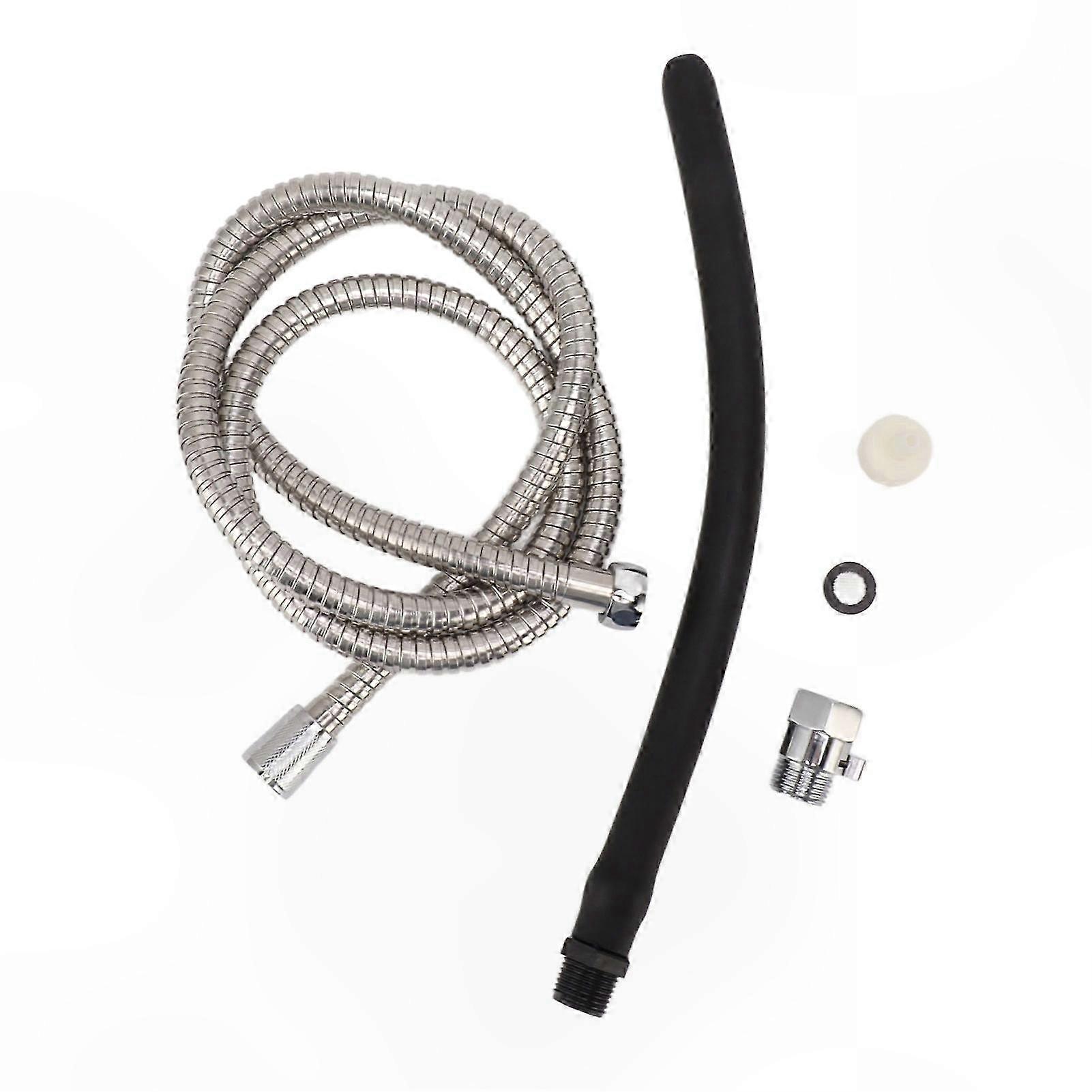 Stainless Steel Shower Enema Kit, Home Enema System with Shower Attachment